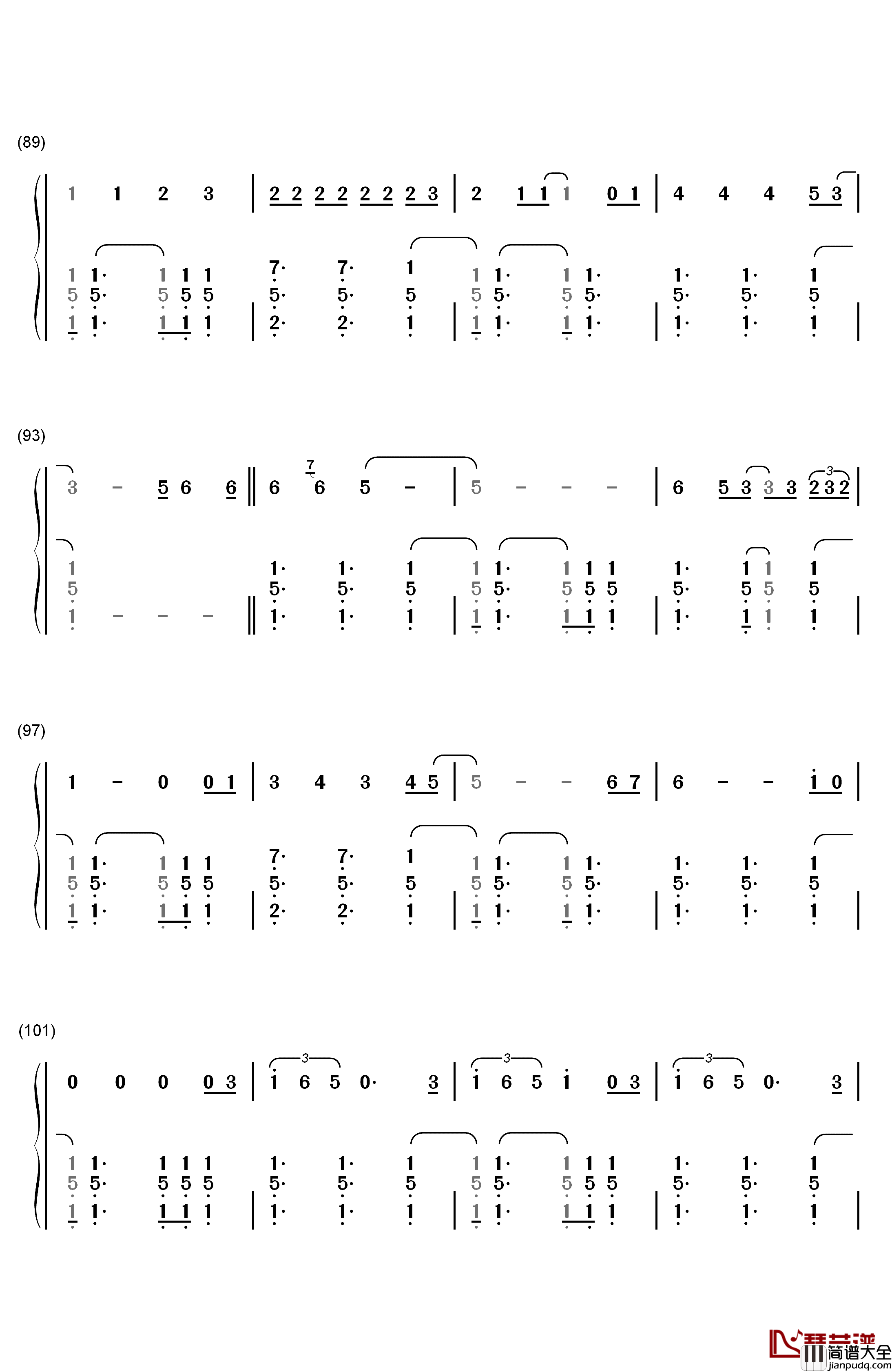 Kid_In_Love钢琴简谱_数字双手_Shawn_Mendes
