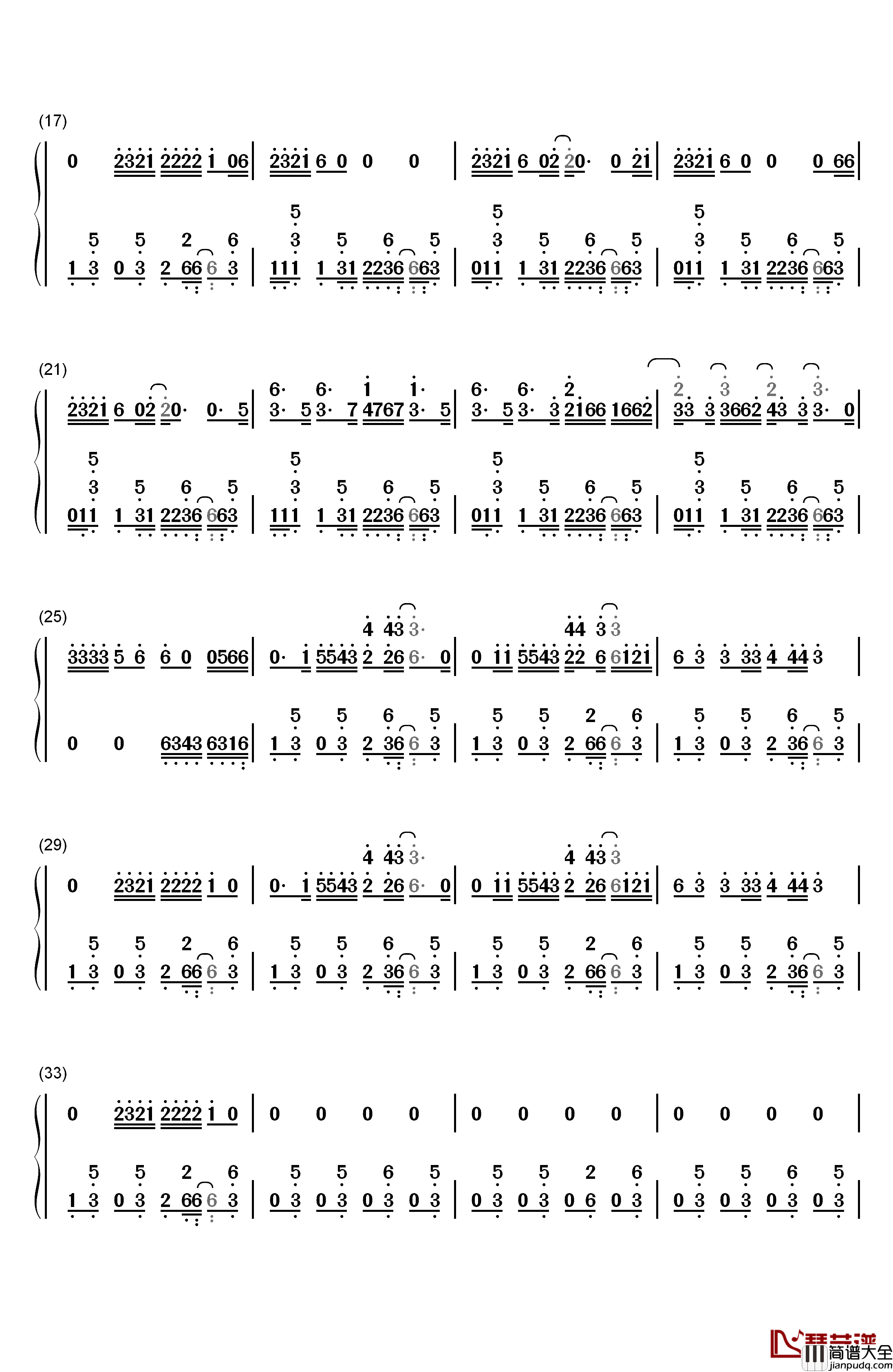 Girl_at_Coachella钢琴简谱_数字双手_Matoma