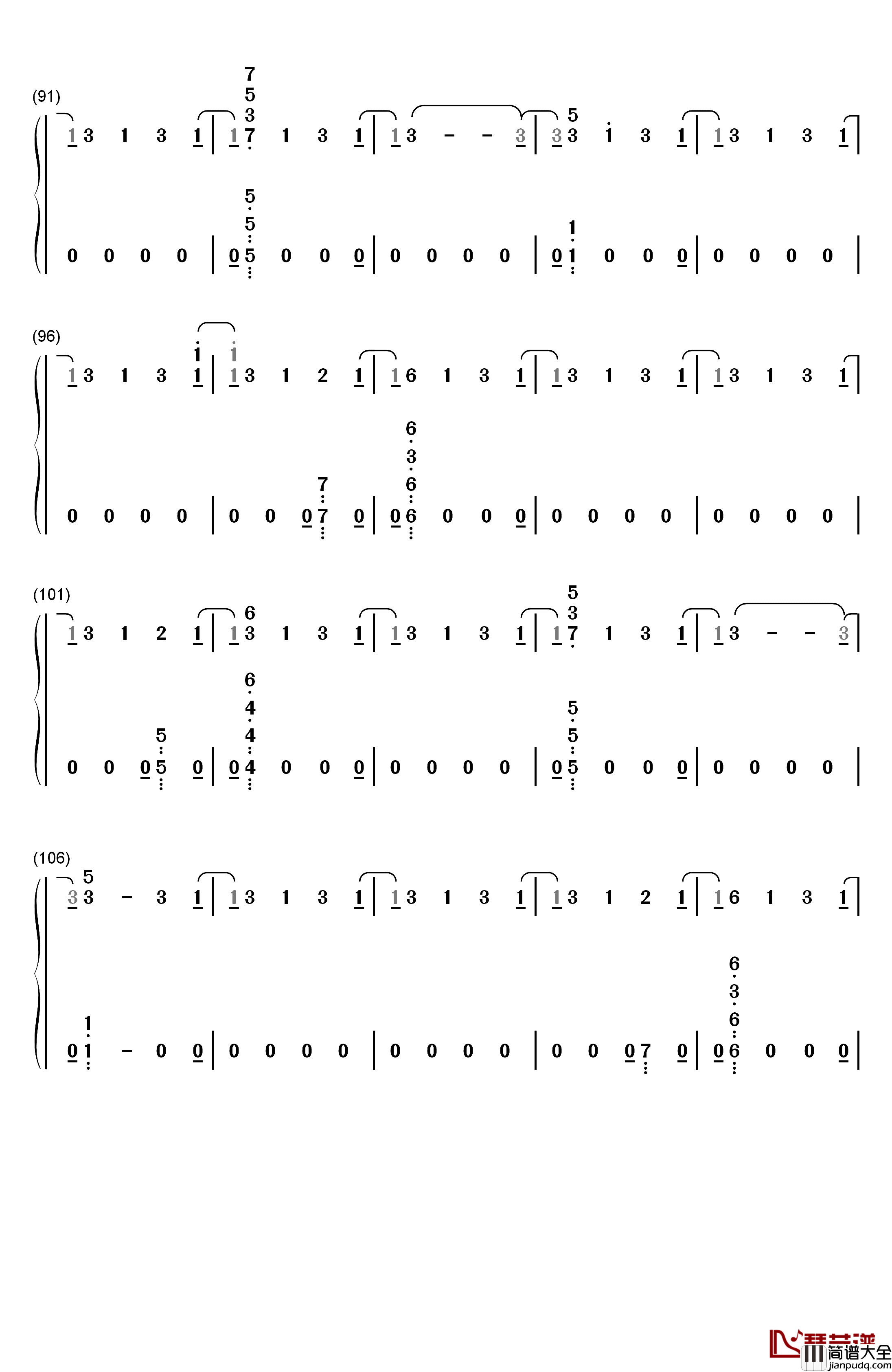 This_Is_Me钢琴简谱_数字双手_Keala_Settle
