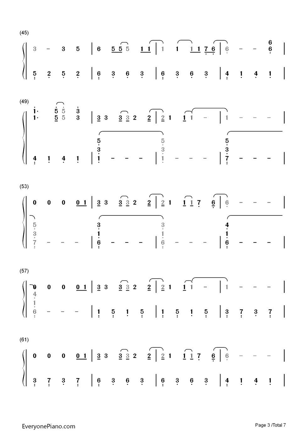Your_Type钢琴简谱_数字双手_Carly_Rae_Jepsen