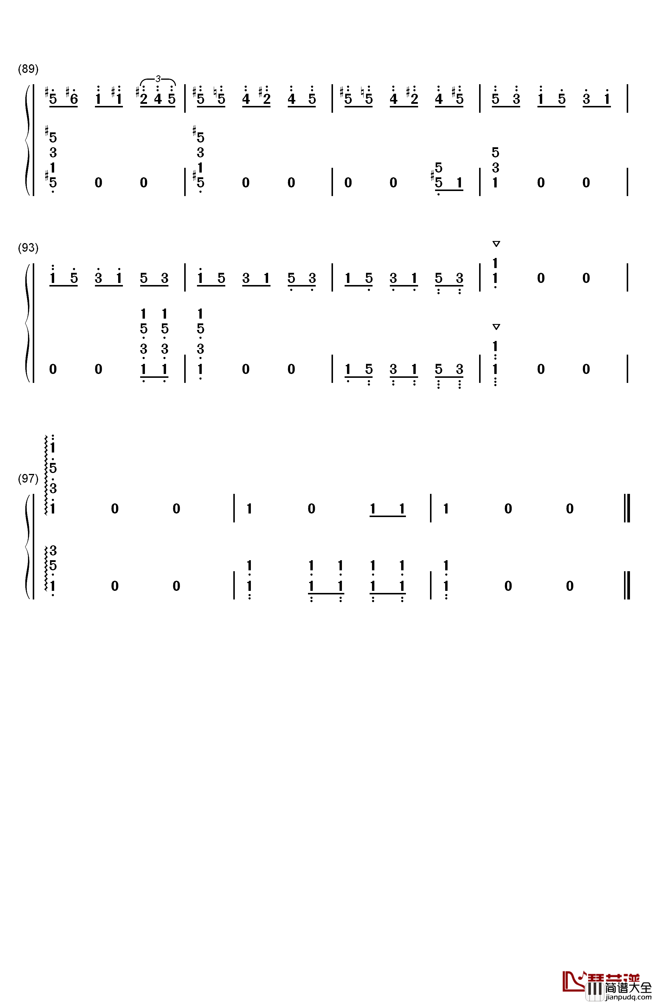 Potter_Waltz钢琴简谱_数字双手_Patrick_Doyle