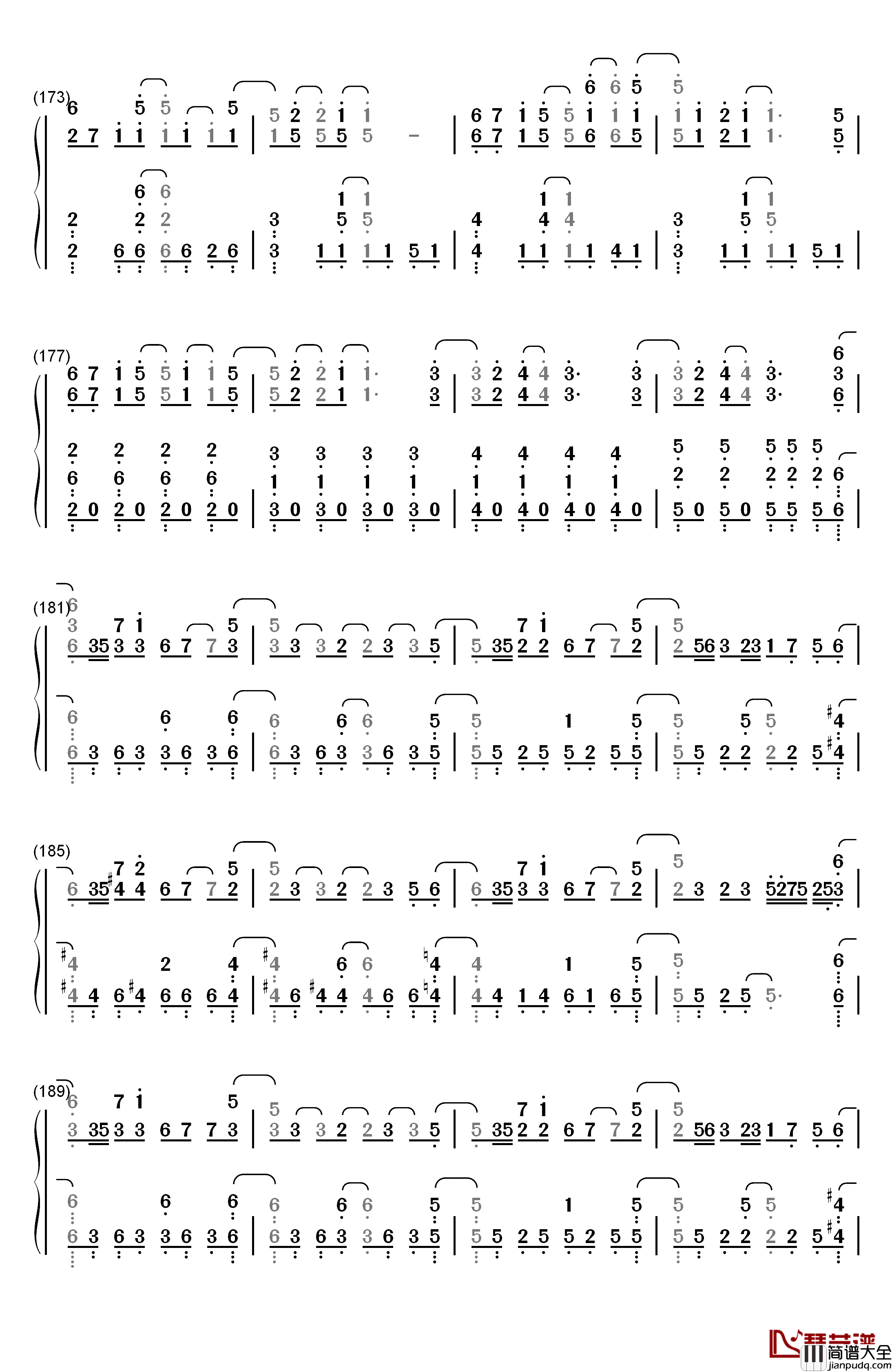 SAVIOR_OF_SONG钢琴简谱_数字双手_ナノ_MY_FIRST_STORY