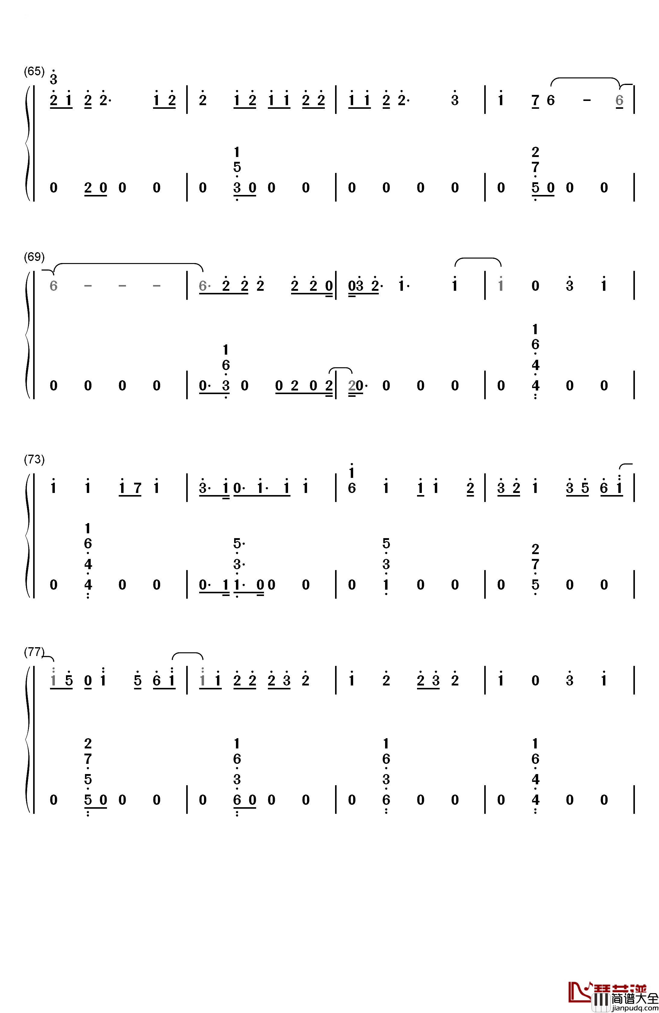 Call_It_What_You_Want钢琴简谱_数字双手_Taylor_Swift