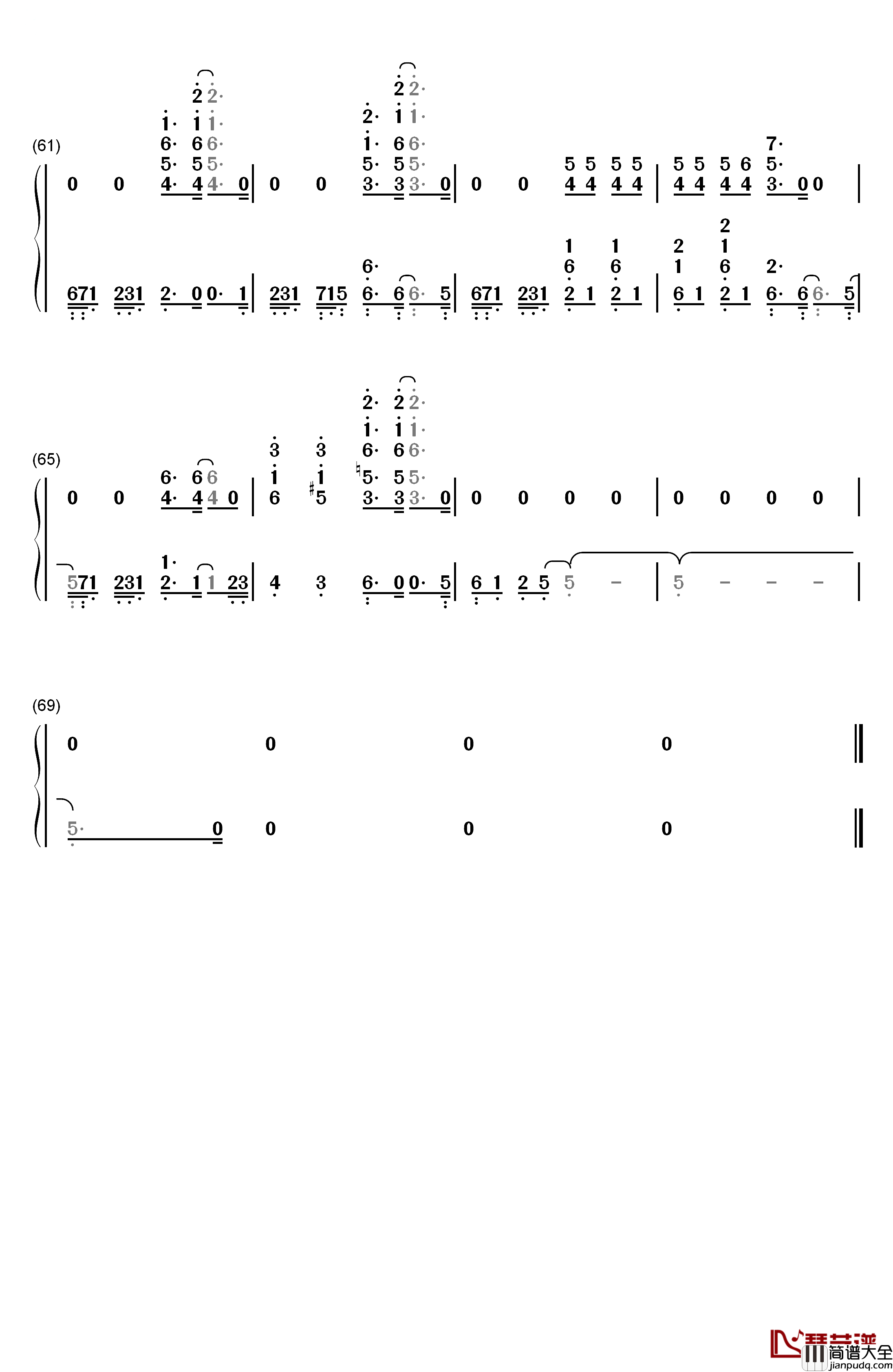 24K_Magic钢琴简谱_数字双手_Bruno_Mars