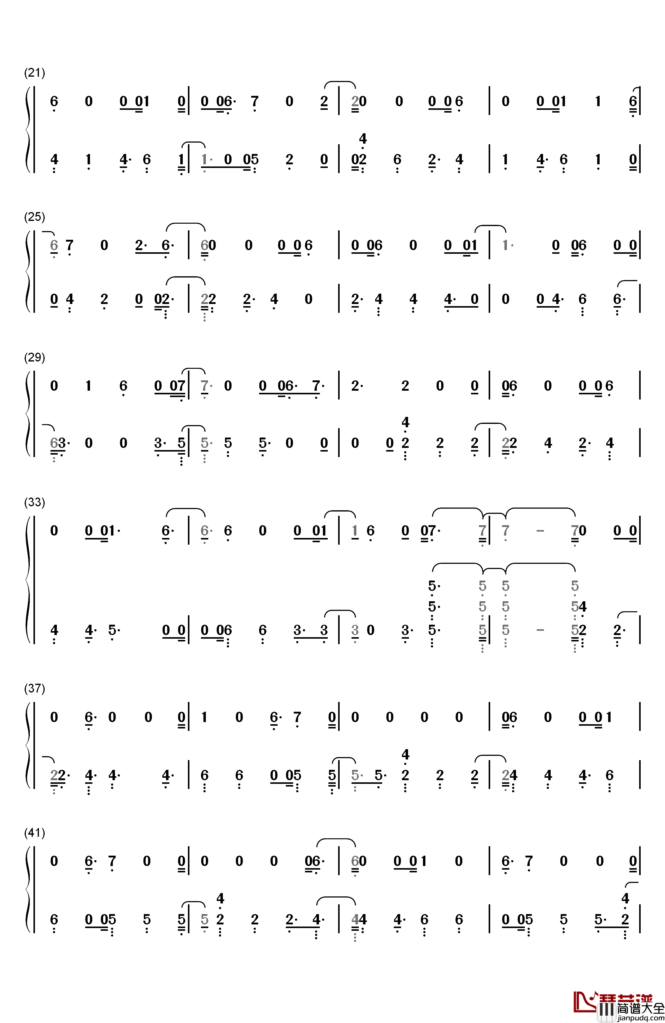Answerphone钢琴简谱_数字双手_Banx_&_Ranx_Ella_Eyre_Yxng_Bane