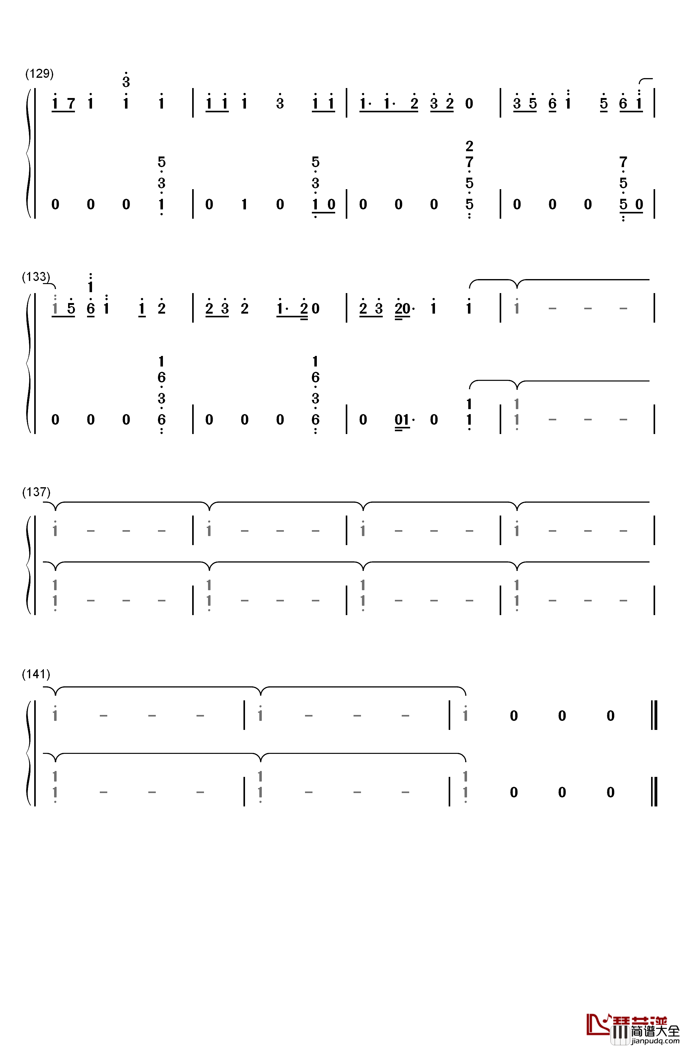 Call_It_What_You_Want钢琴简谱_数字双手_Taylor_Swift