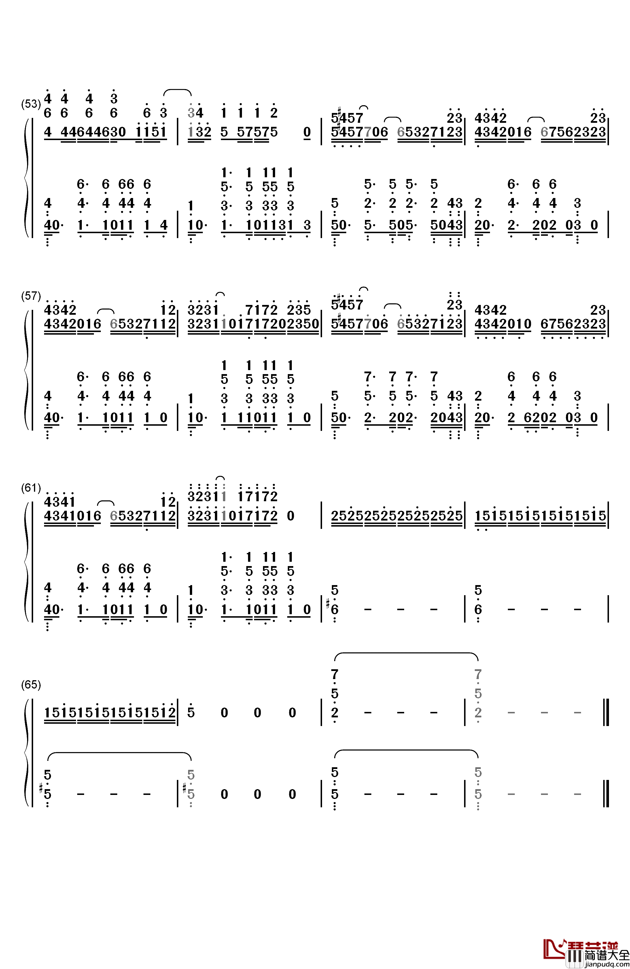 Atlas钢琴简谱_数字双手_Coldplay