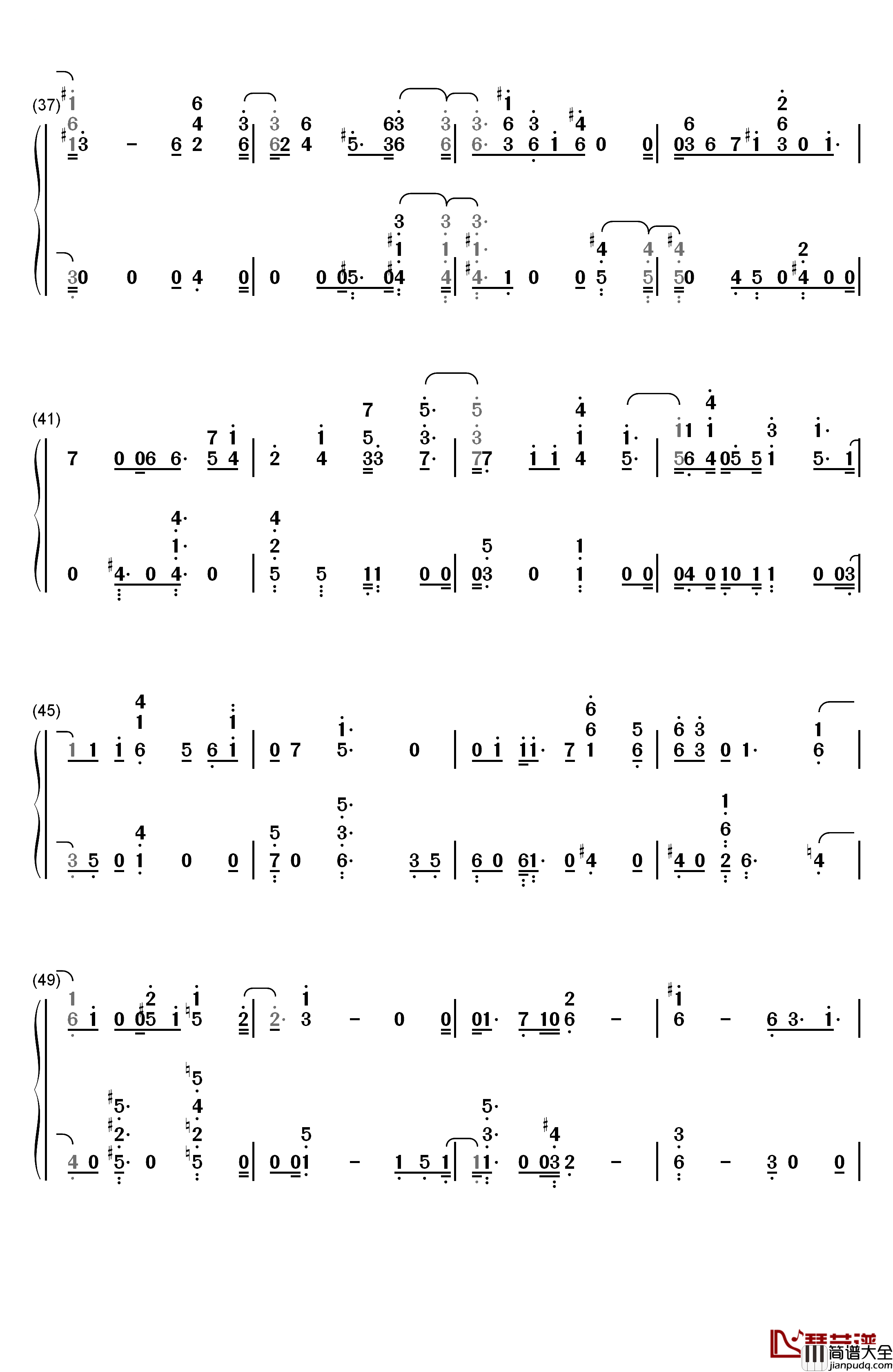 This_Christmas钢琴简谱_数字双手_金泰妍