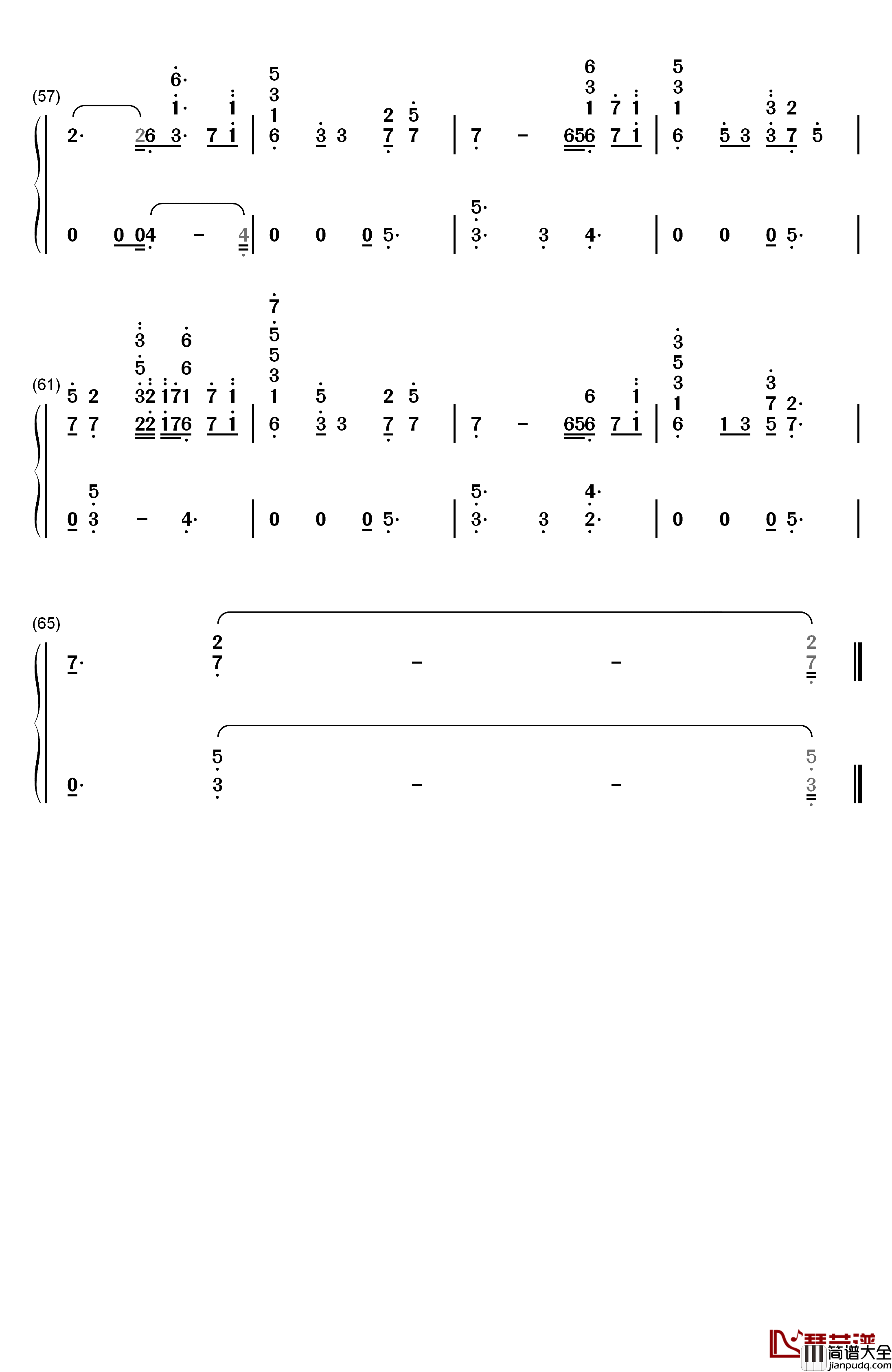Jocelyn_Flores钢琴简谱_数字双手_XXXTentacion