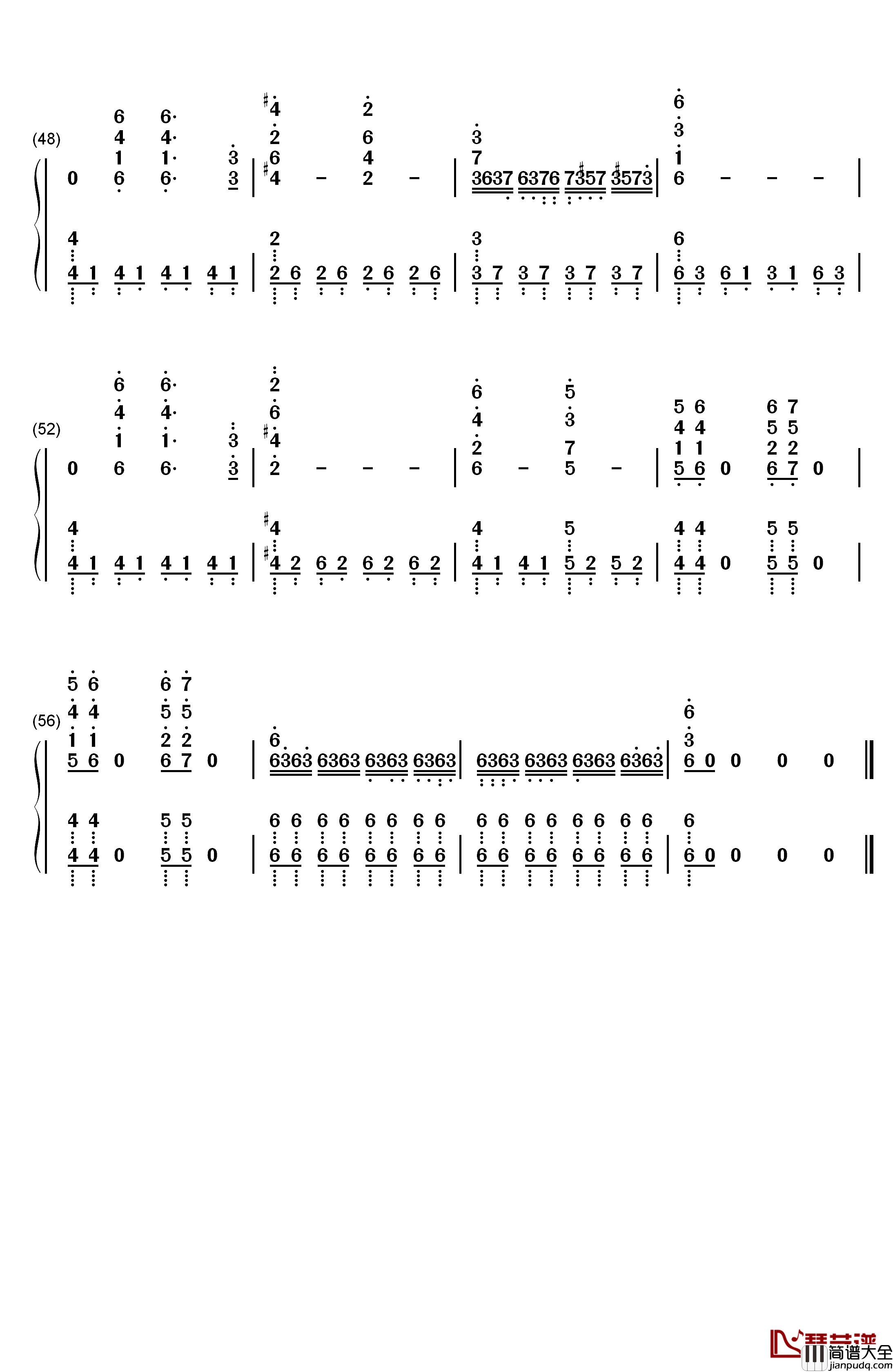 The_Avengers钢琴简谱_数字双手_Alan_Silvestri