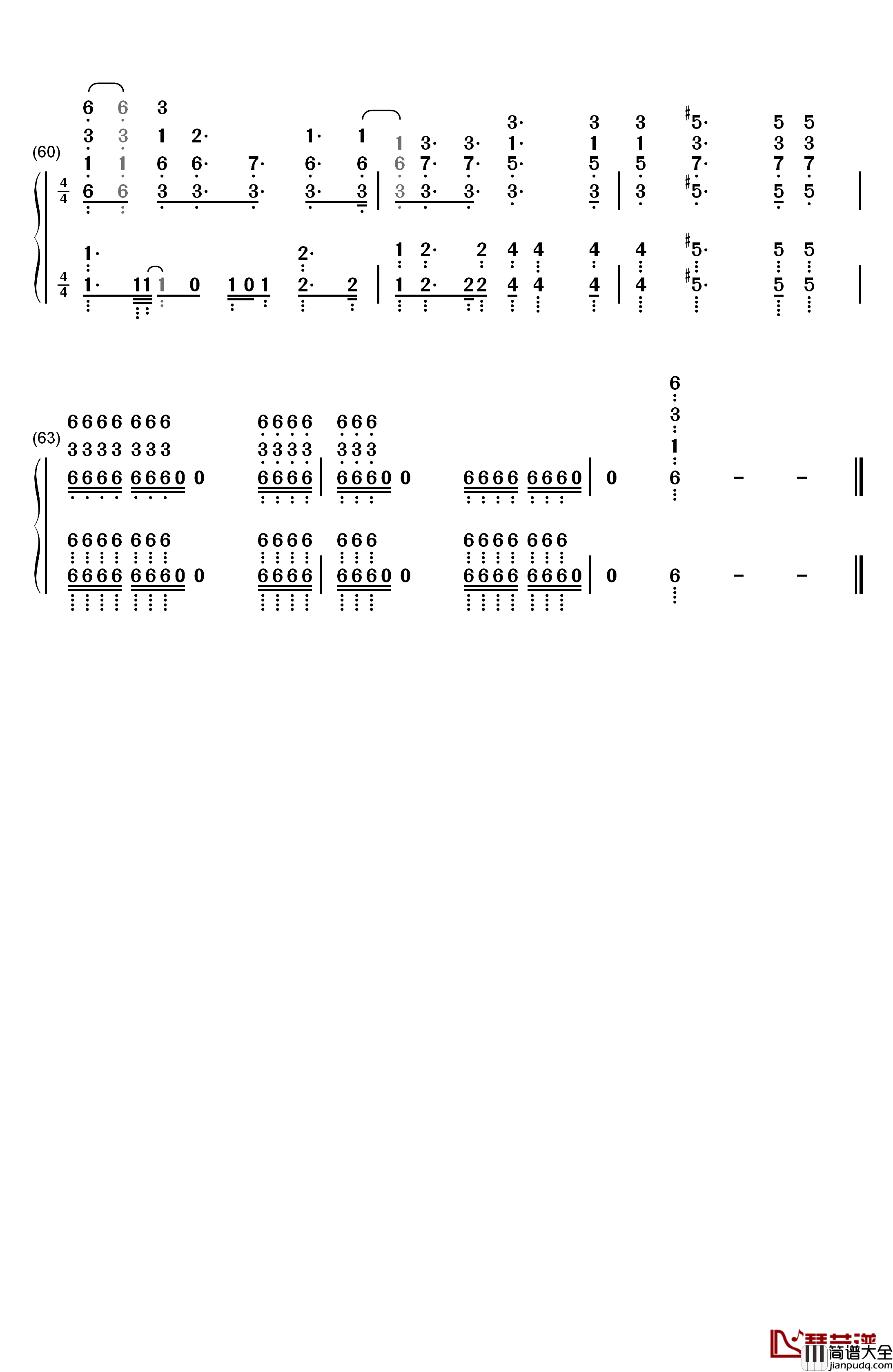 Blood_and_Wine钢琴简谱_数字双手_Marcin_Przybyłowicz