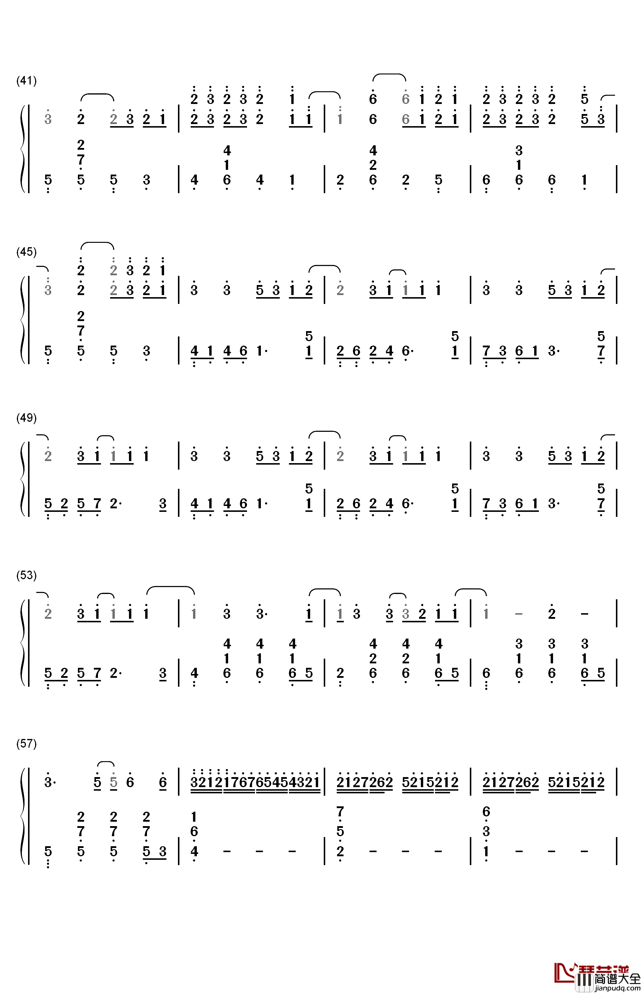 Cool钢琴简谱_数字双手_Alesso
