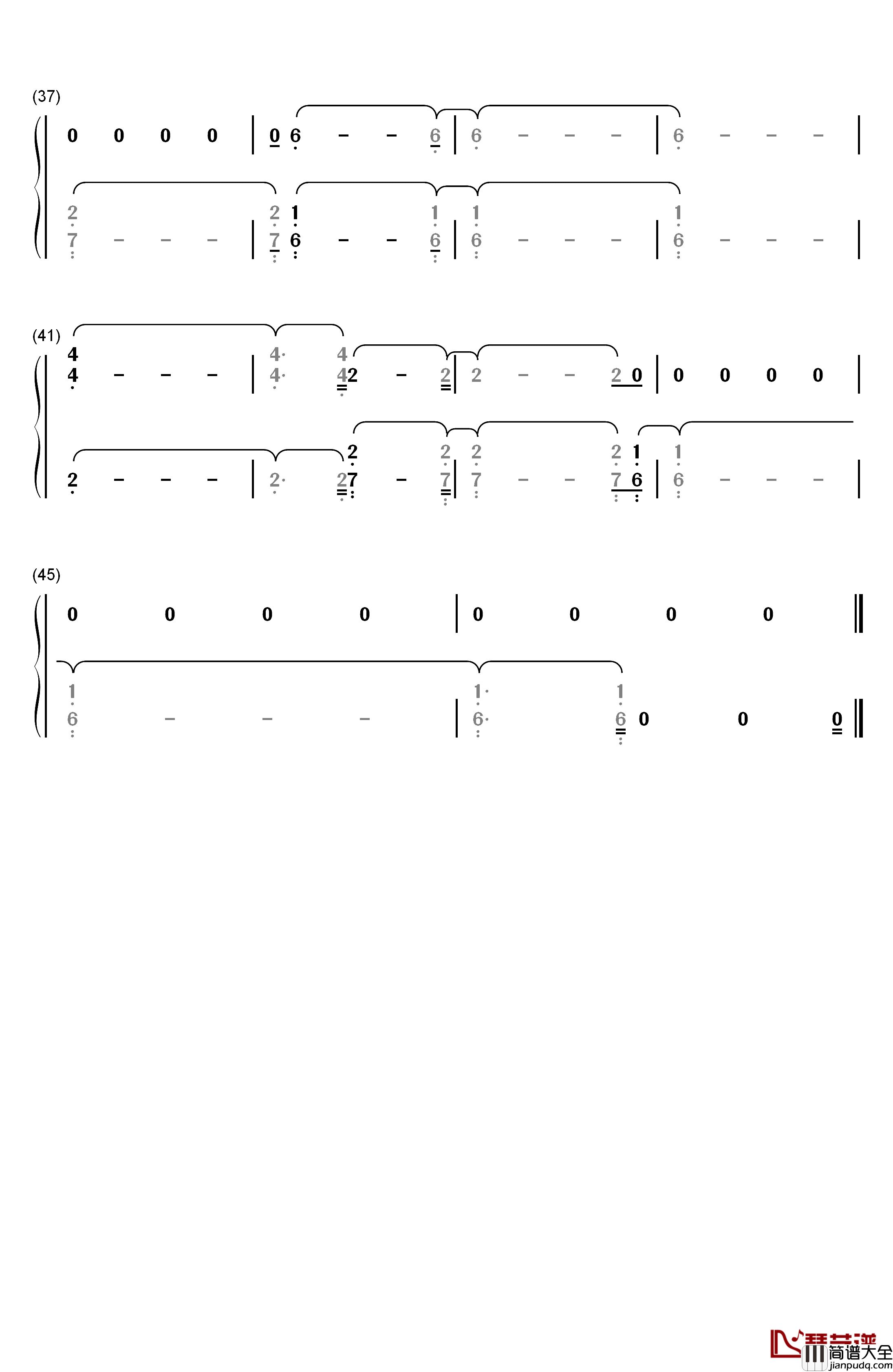 Extra_Luv钢琴简谱_数字双手_Future_ft_YG