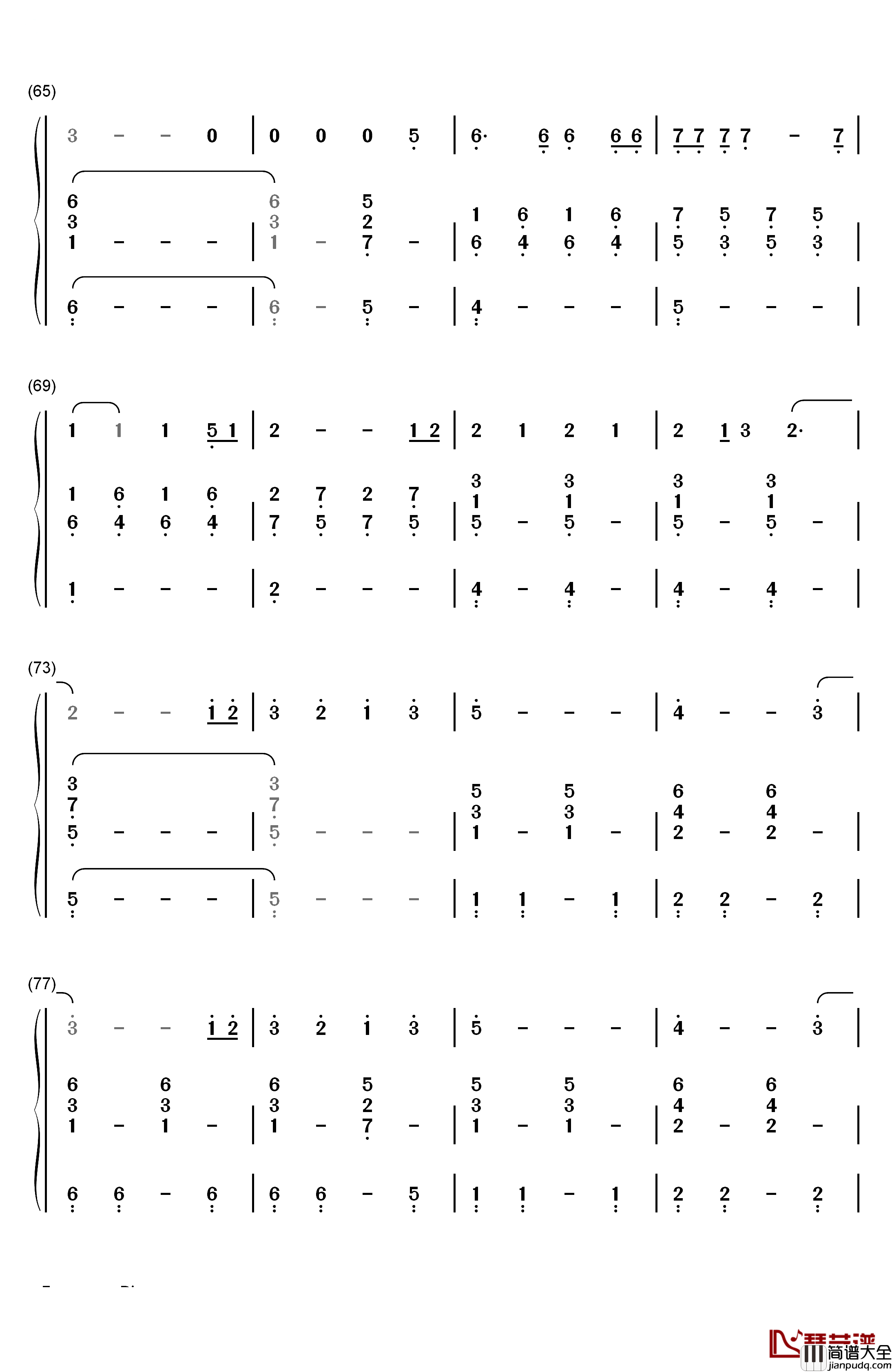 This_Is_Gospel钢琴简谱_数字双手_Panic!_at_the_Disco