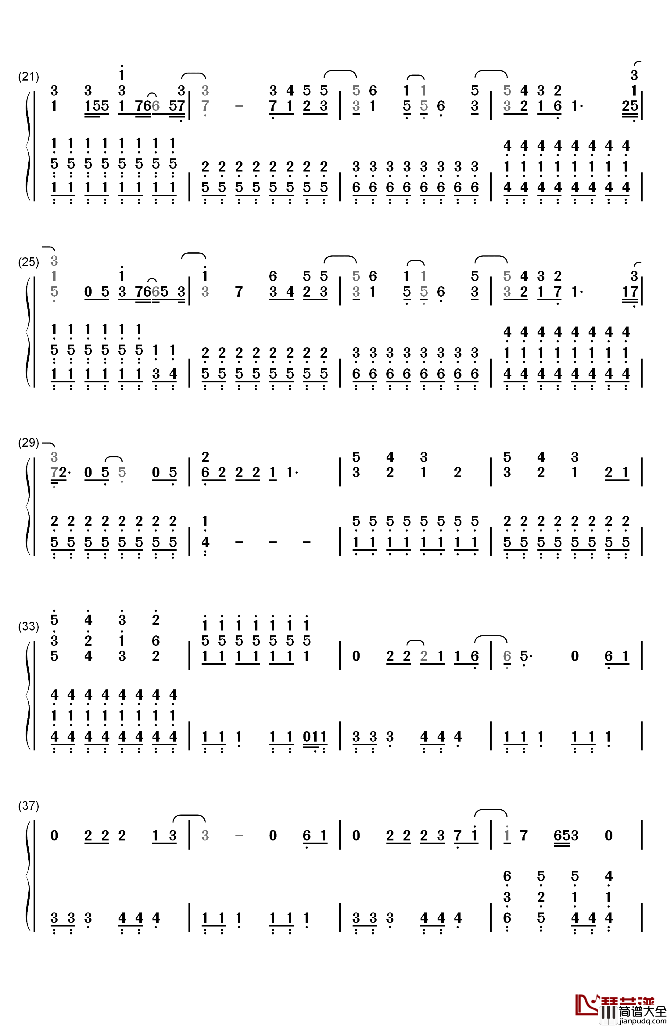 Believe_in_Me钢琴简谱_数字双手_Demi_Lovato