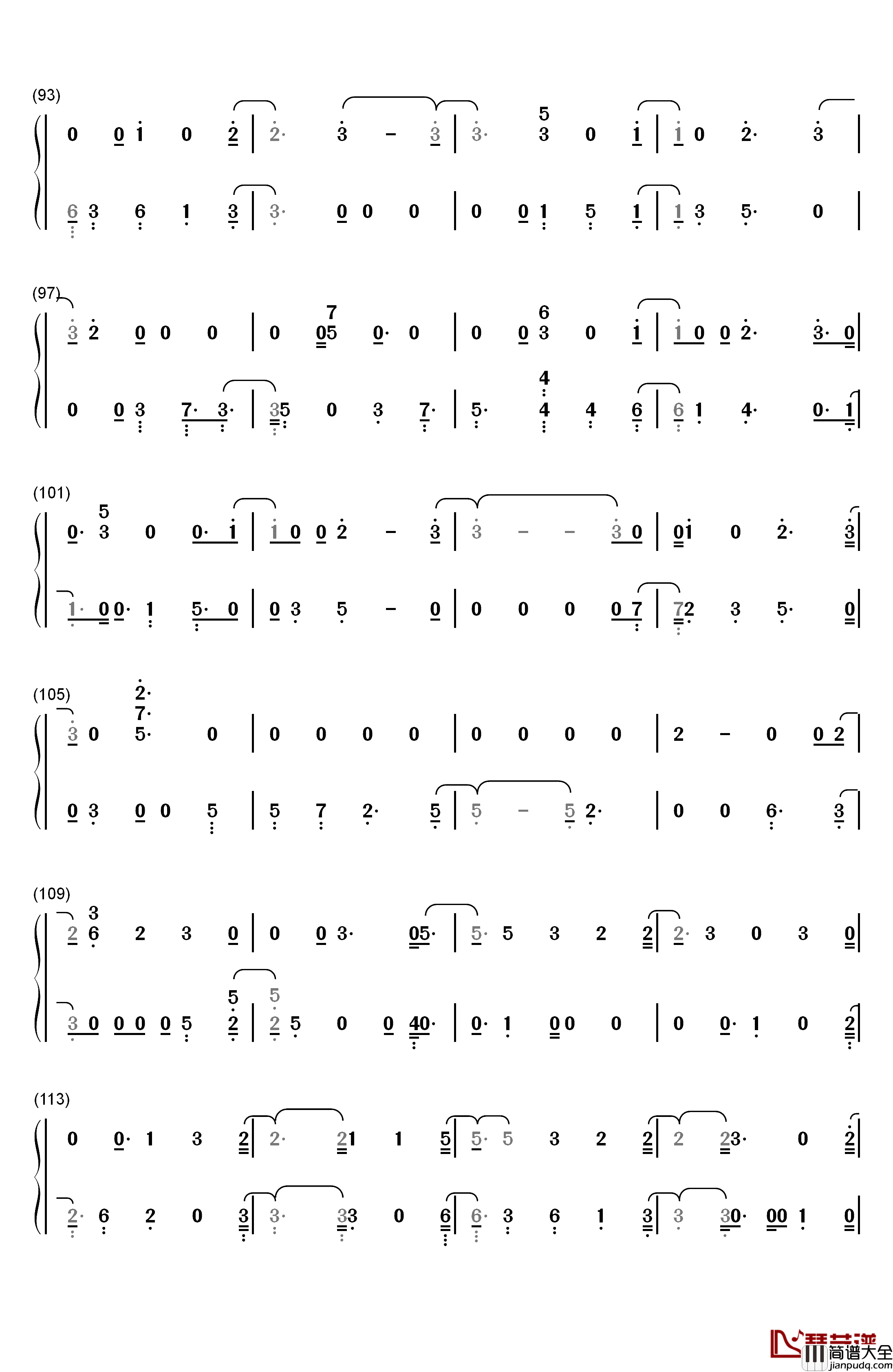 Can_You_Feel_It钢琴简谱_数字双手_Highlight