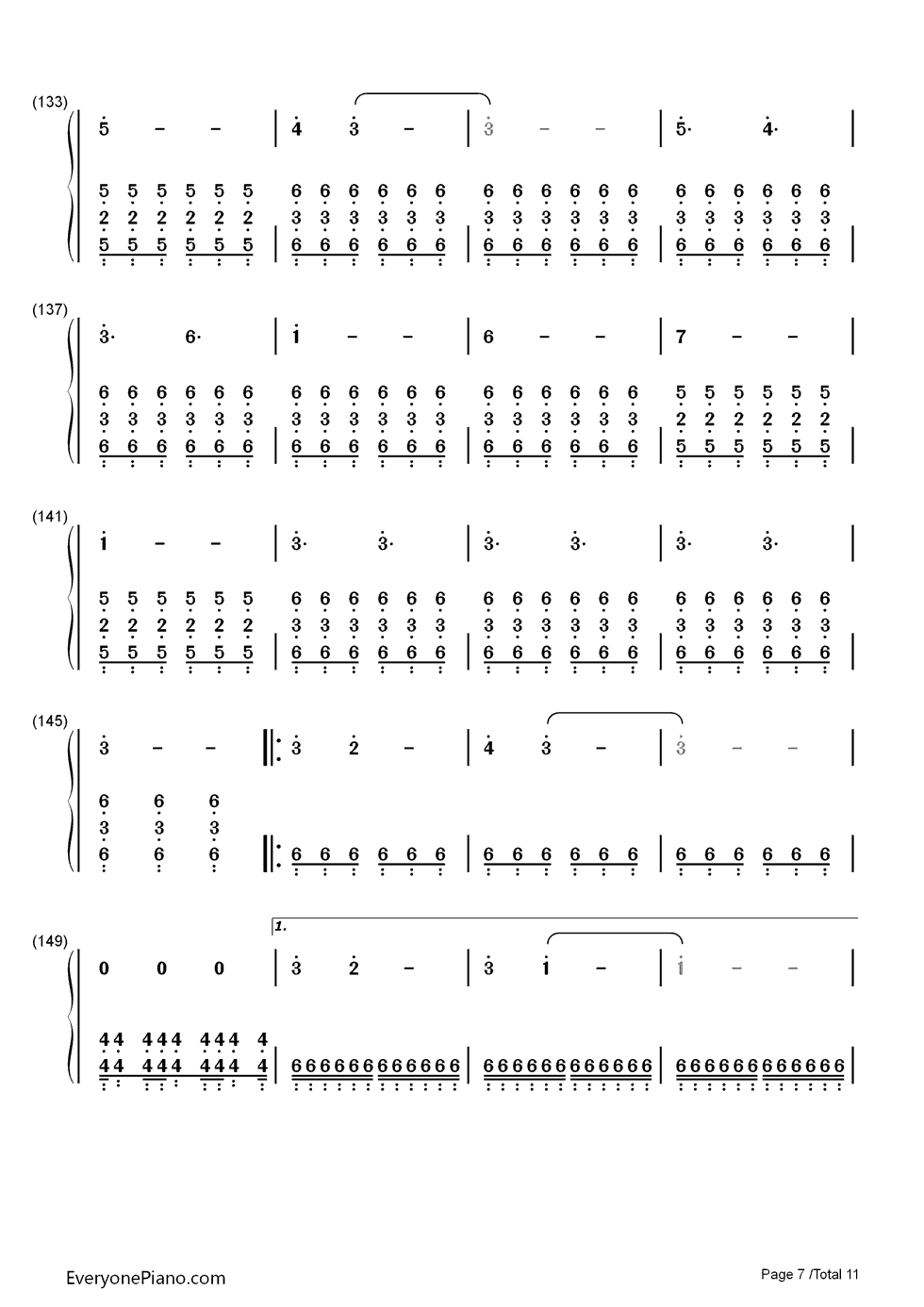 The_Kill钢琴简谱_数字双手_30_Seconds_to_Mars