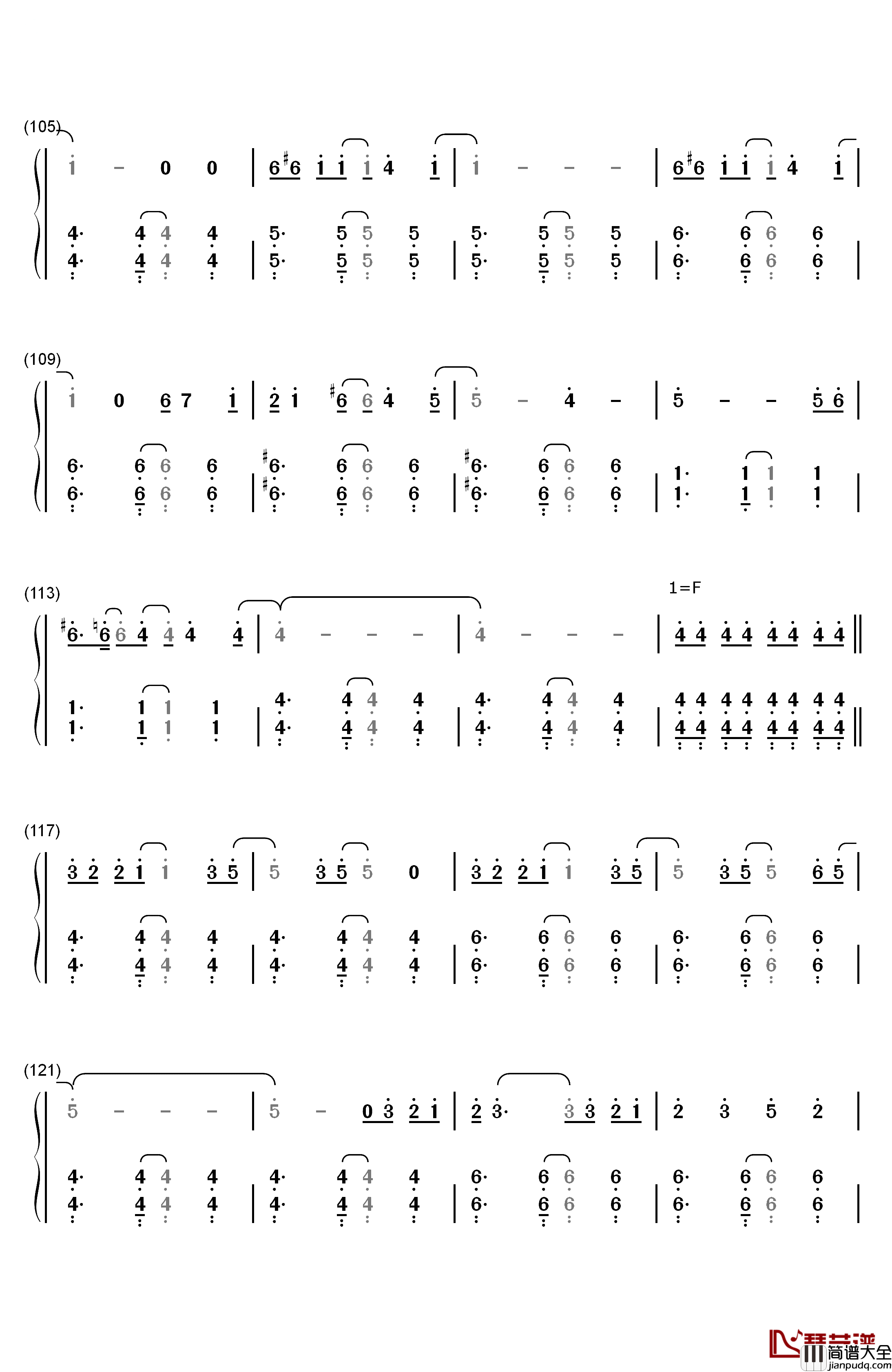 My_Soul_Your_Beats钢琴简谱_数字双手_Lia