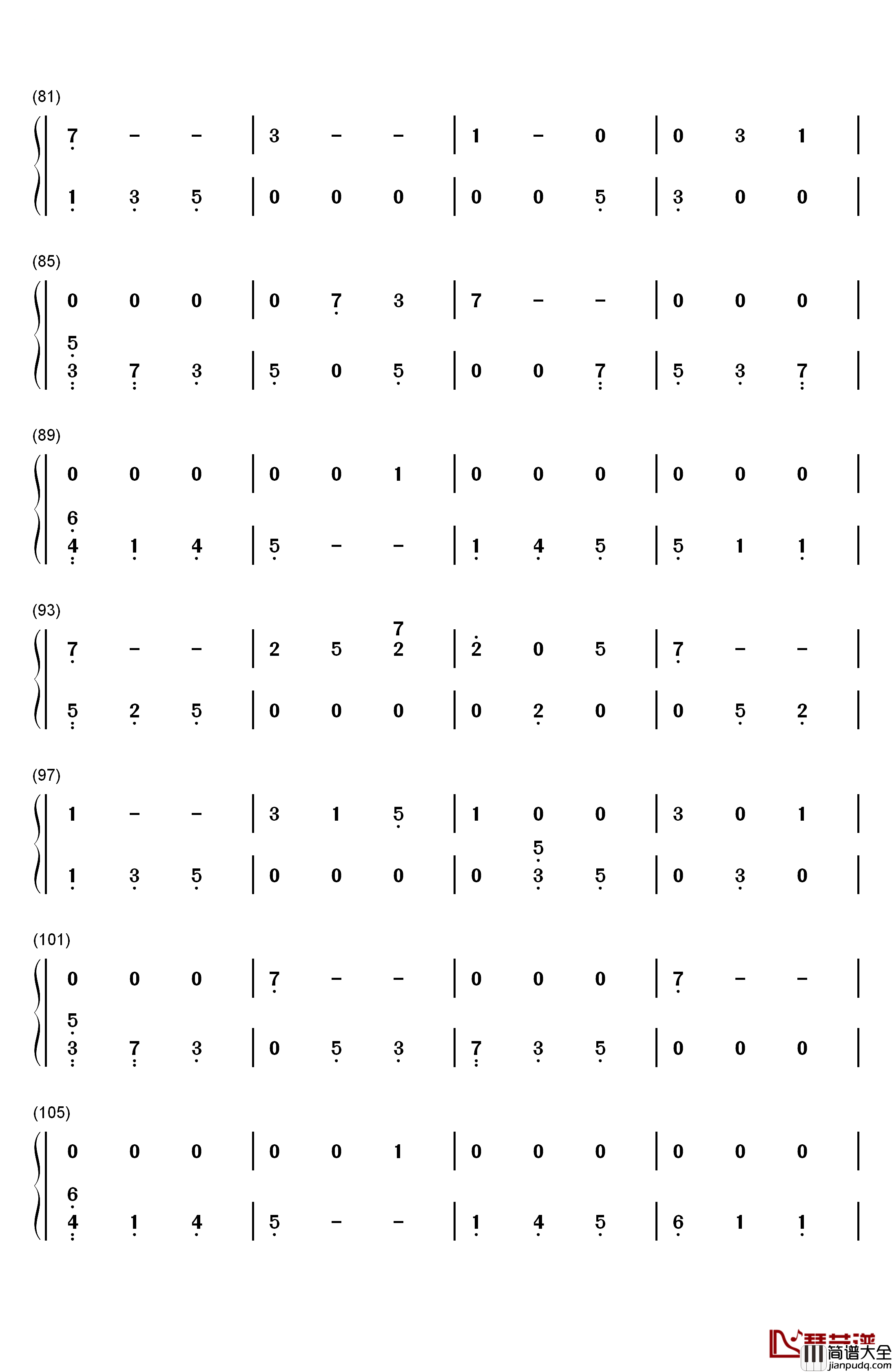 The_Good_Side钢琴简谱_数字双手_Troye_Sivan
