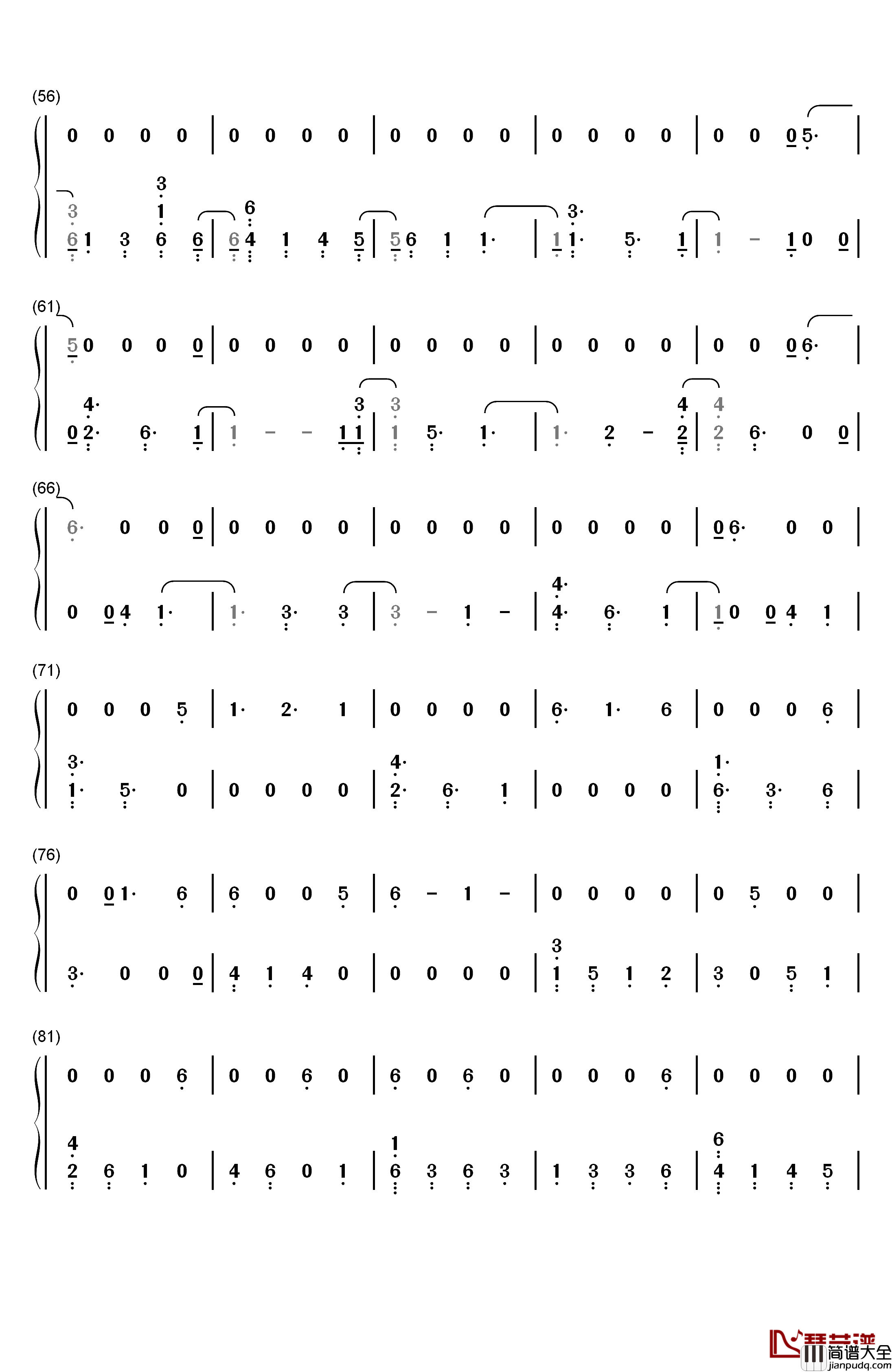 If_I_Get_My_Way钢琴简谱_数字双手_Little_Mix
