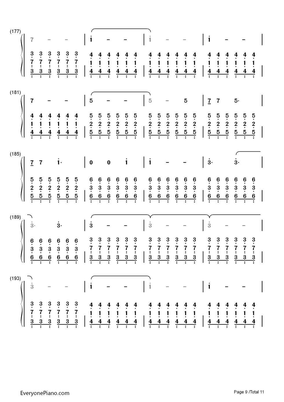 The_Kill钢琴简谱_数字双手_30_Seconds_to_Mars