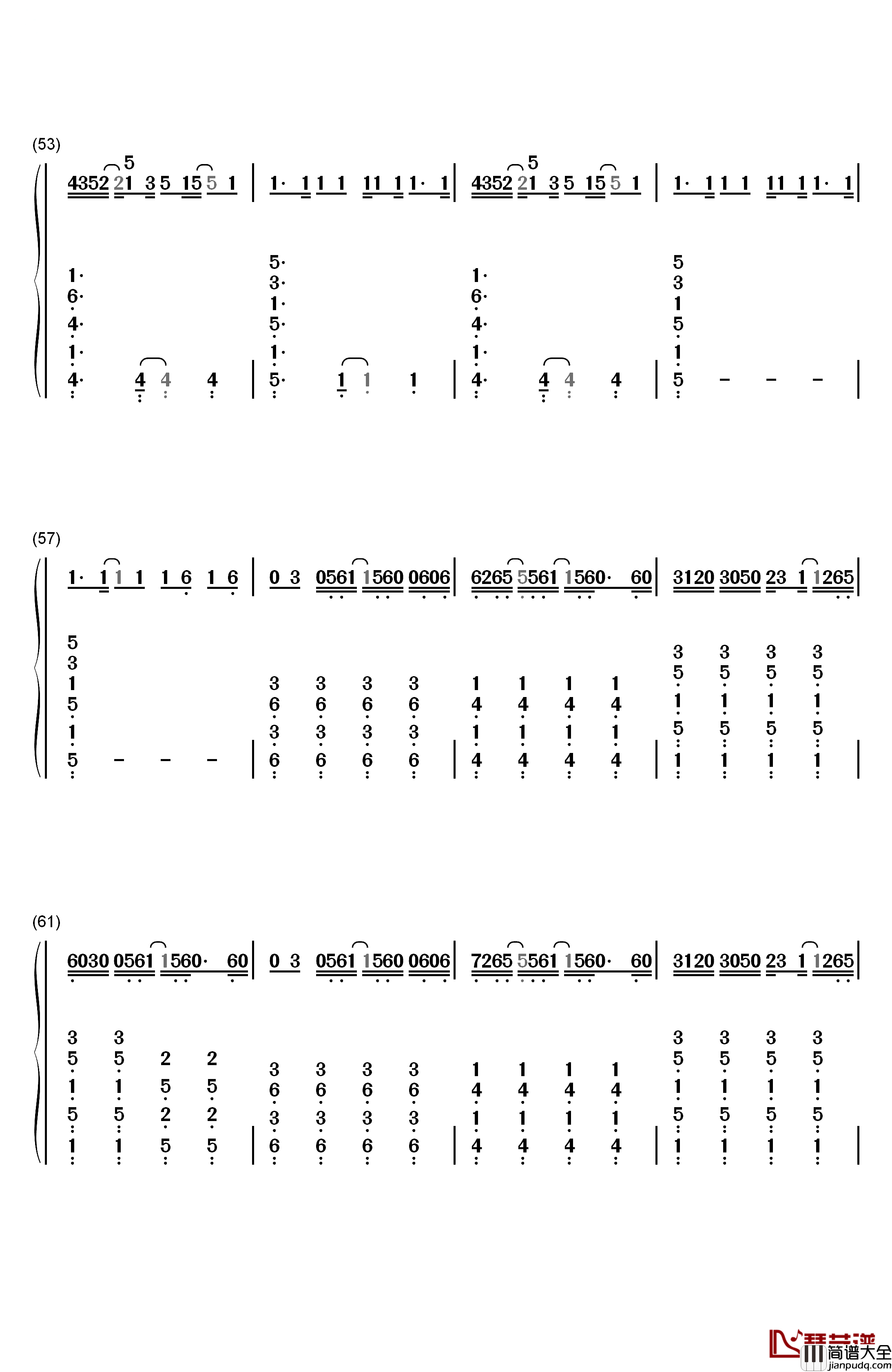 Seve钢琴简谱_数字双手_Tez_Cadey
