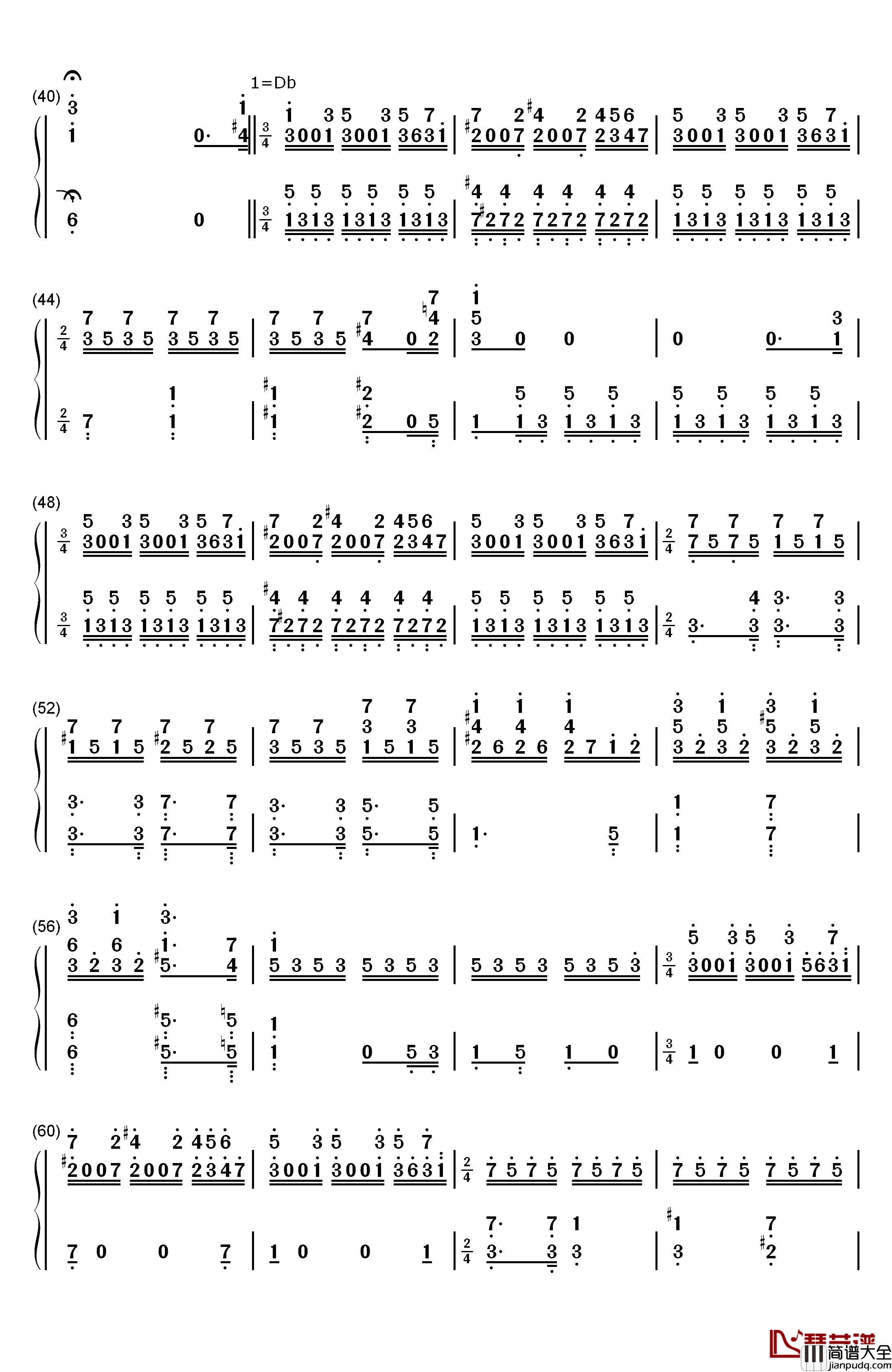 What's_This钢琴简谱_数字双手_Danny_Elfman