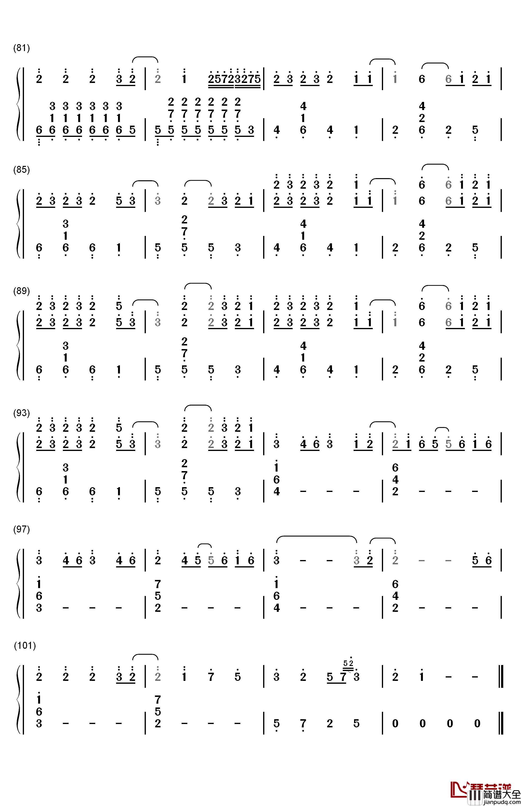 Cool钢琴简谱_数字双手_Alesso