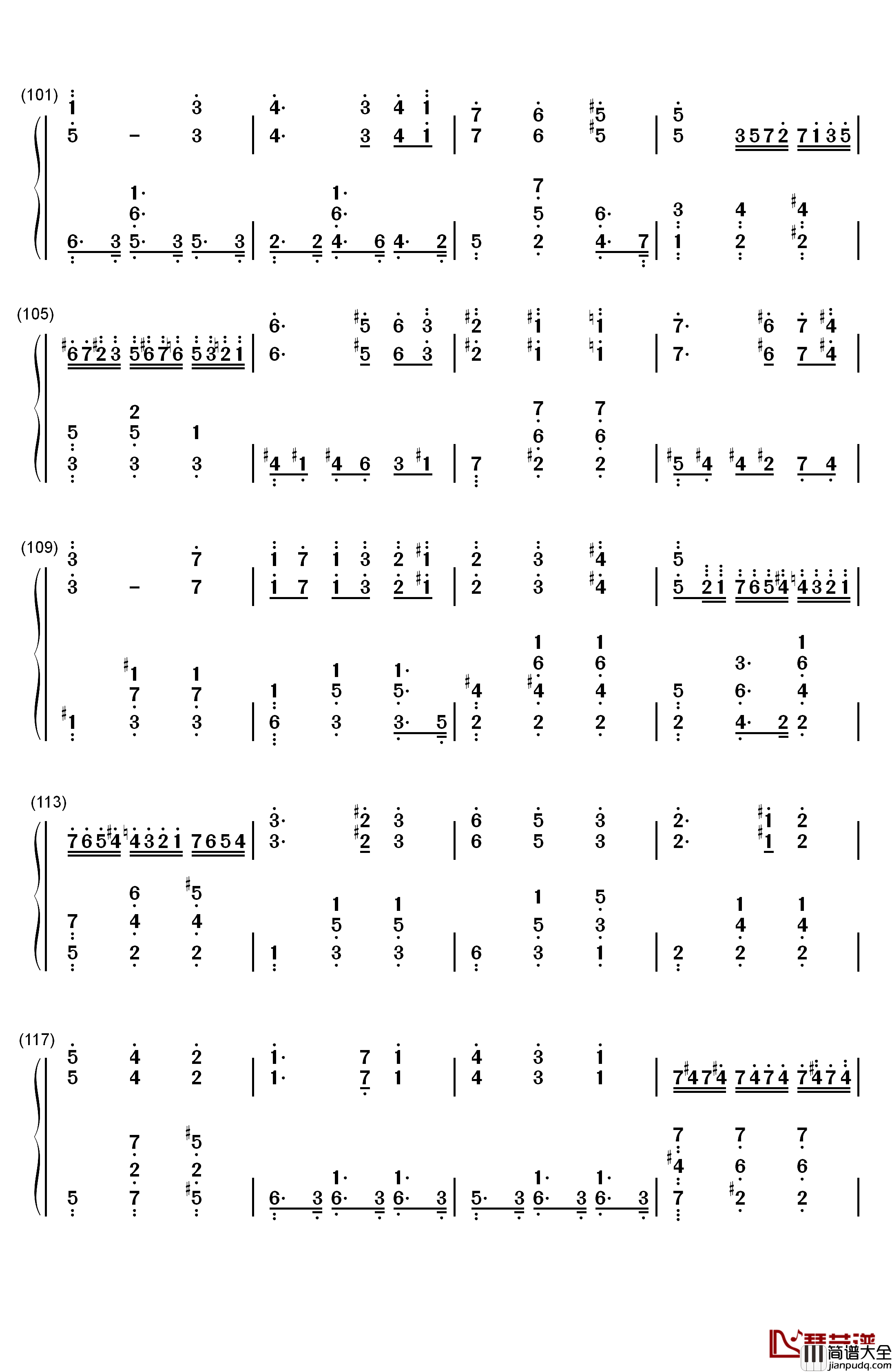 Magic_Waltz钢琴简谱_数字双手_Amedeo_Tommasi