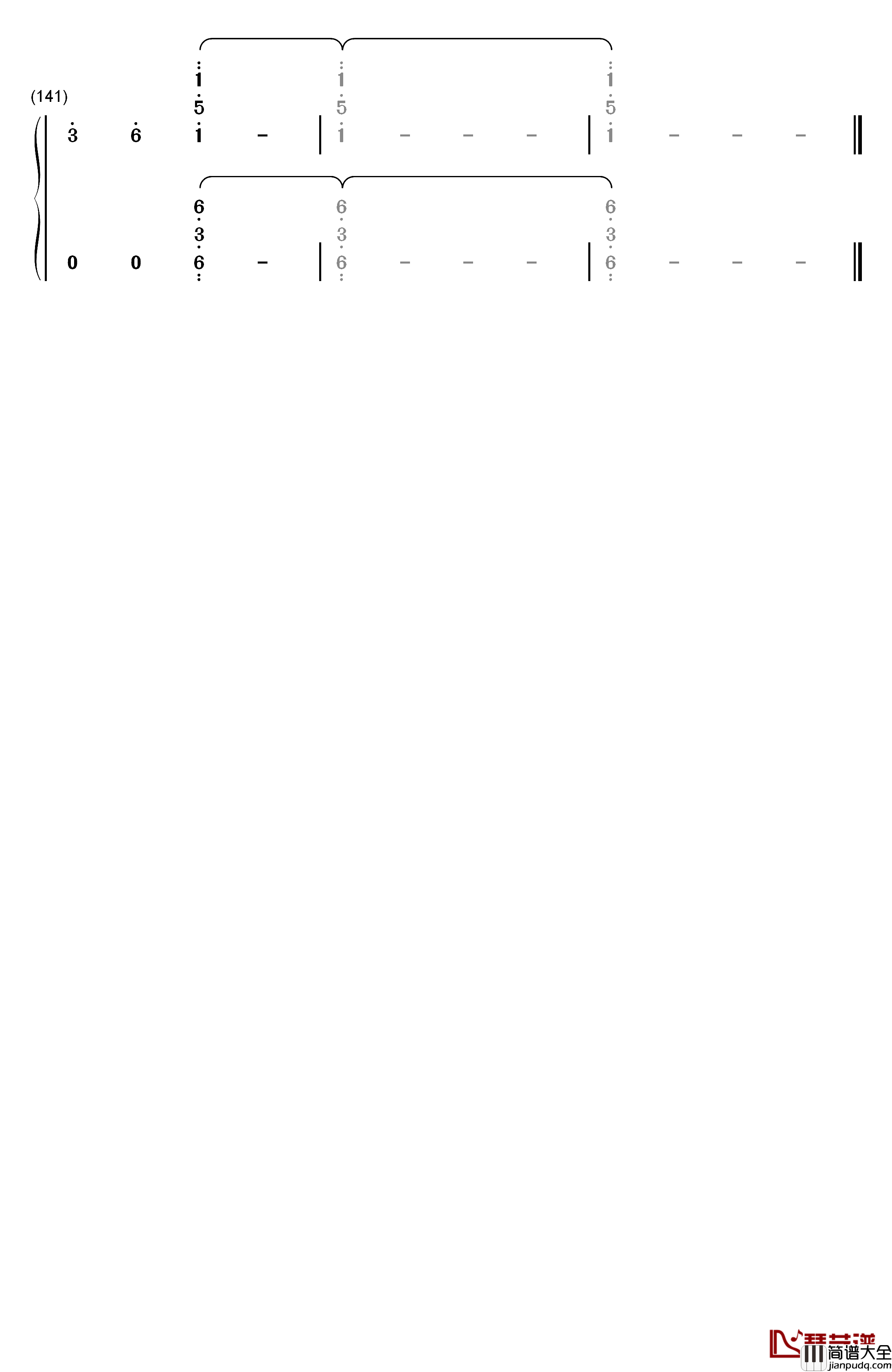 爱在记忆中找你钢琴简谱_数字双手_林峯