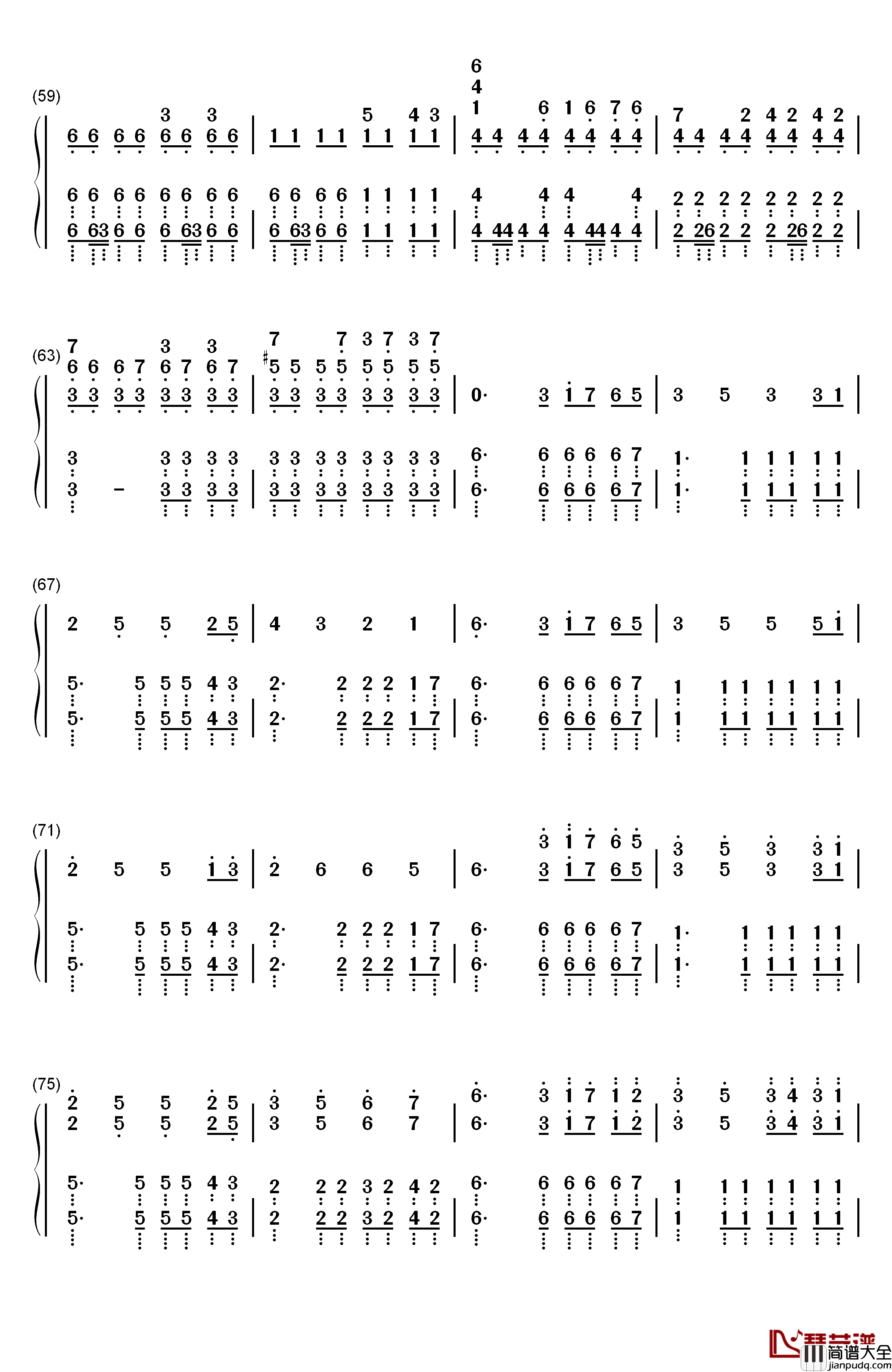 Victory钢琴简谱_数字双手_Two_Steps_From_Hell
