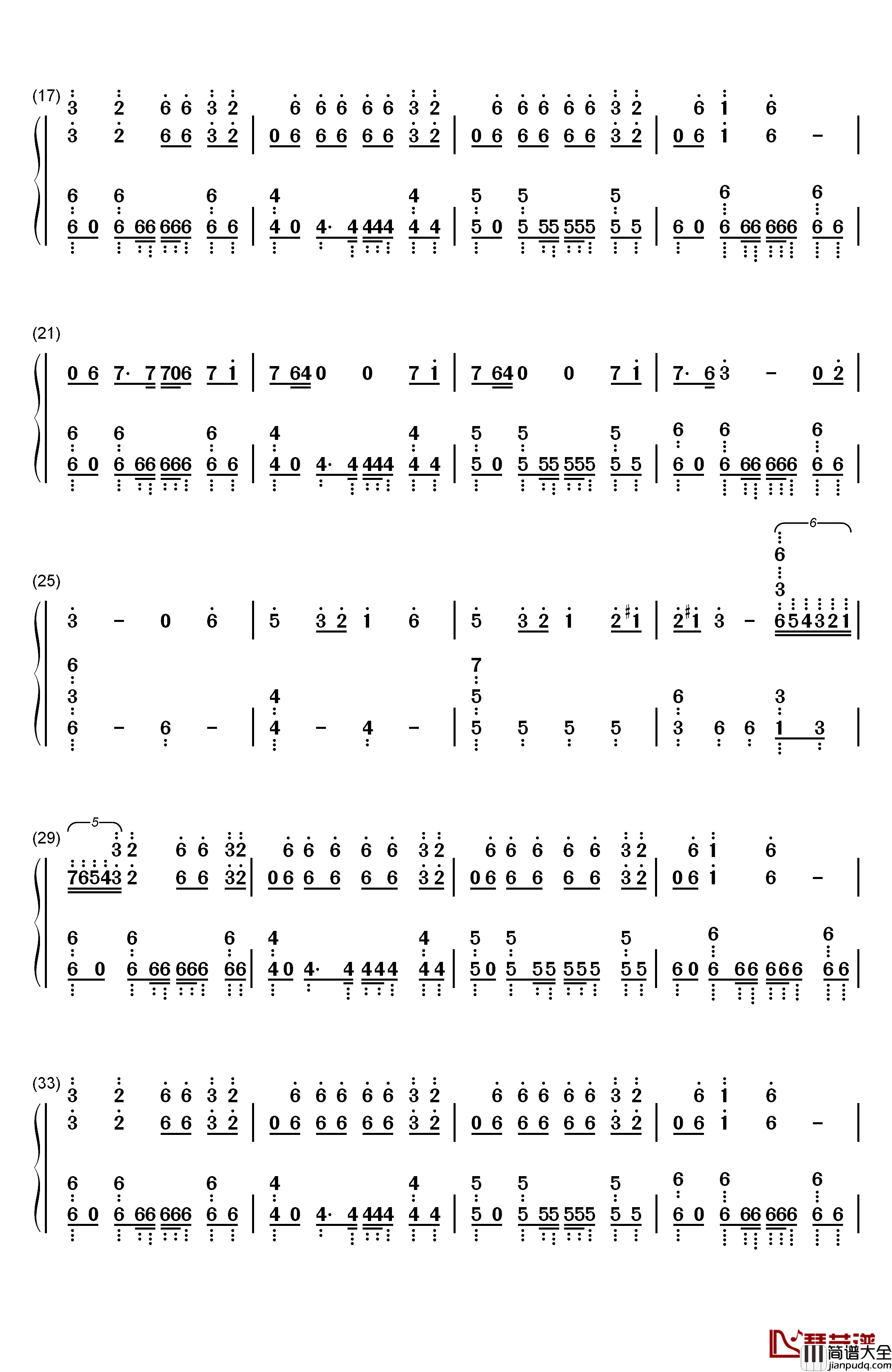 Side_Effects钢琴简谱_数字双手_The_Chainsmokers_Emily_Warren
