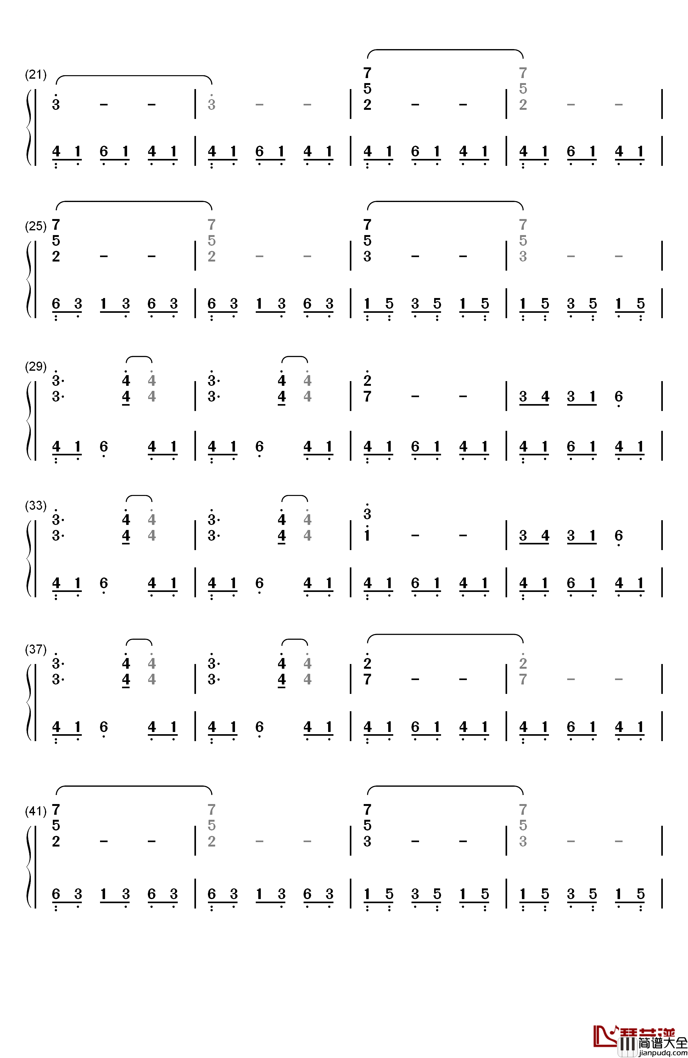 Did_I_Make_The_Most_of_Loving_You钢琴简谱_数字双手_John_Lunn
