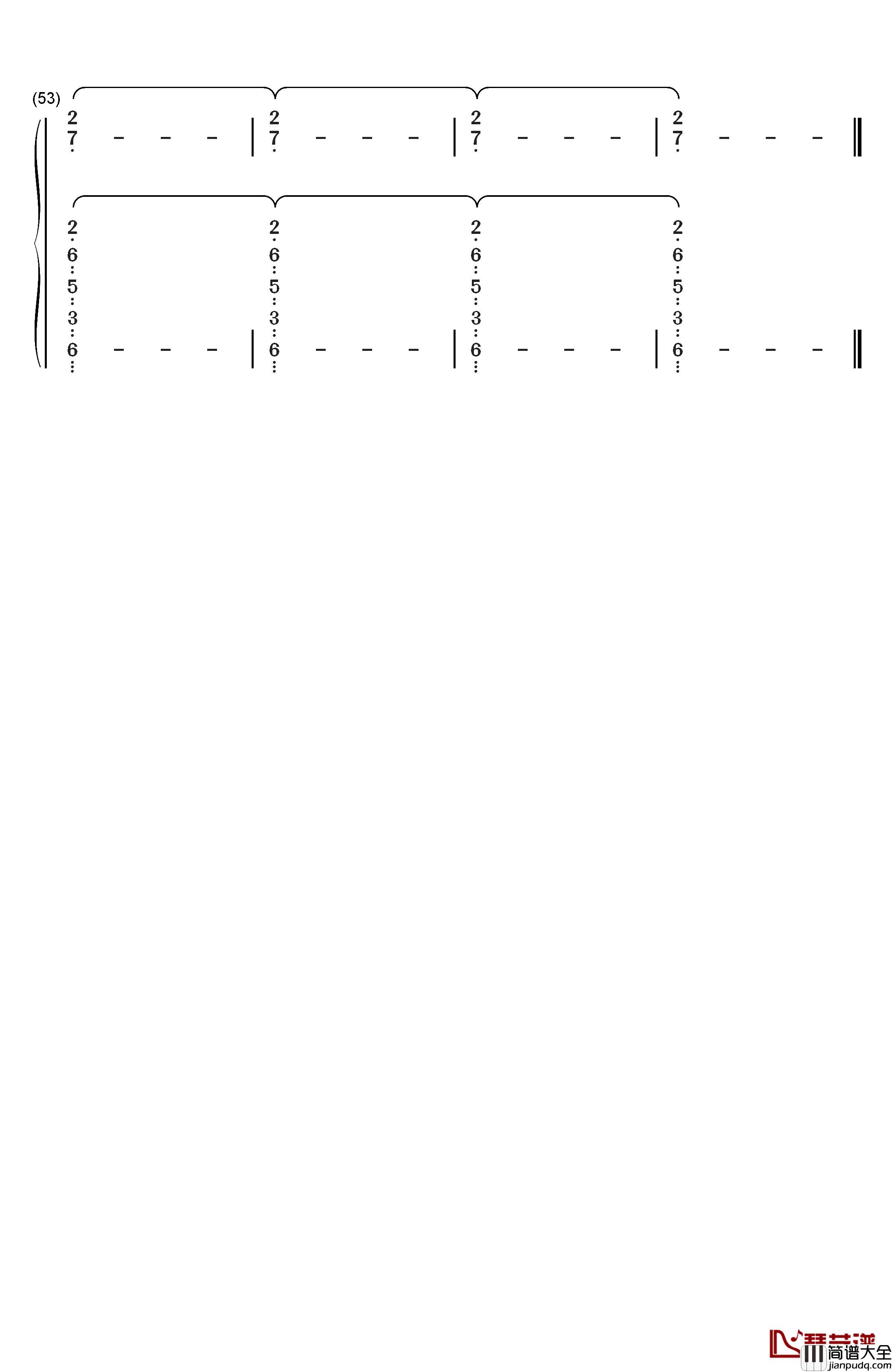 飞竜の骑士钢琴简谱_数字双手_TRUE