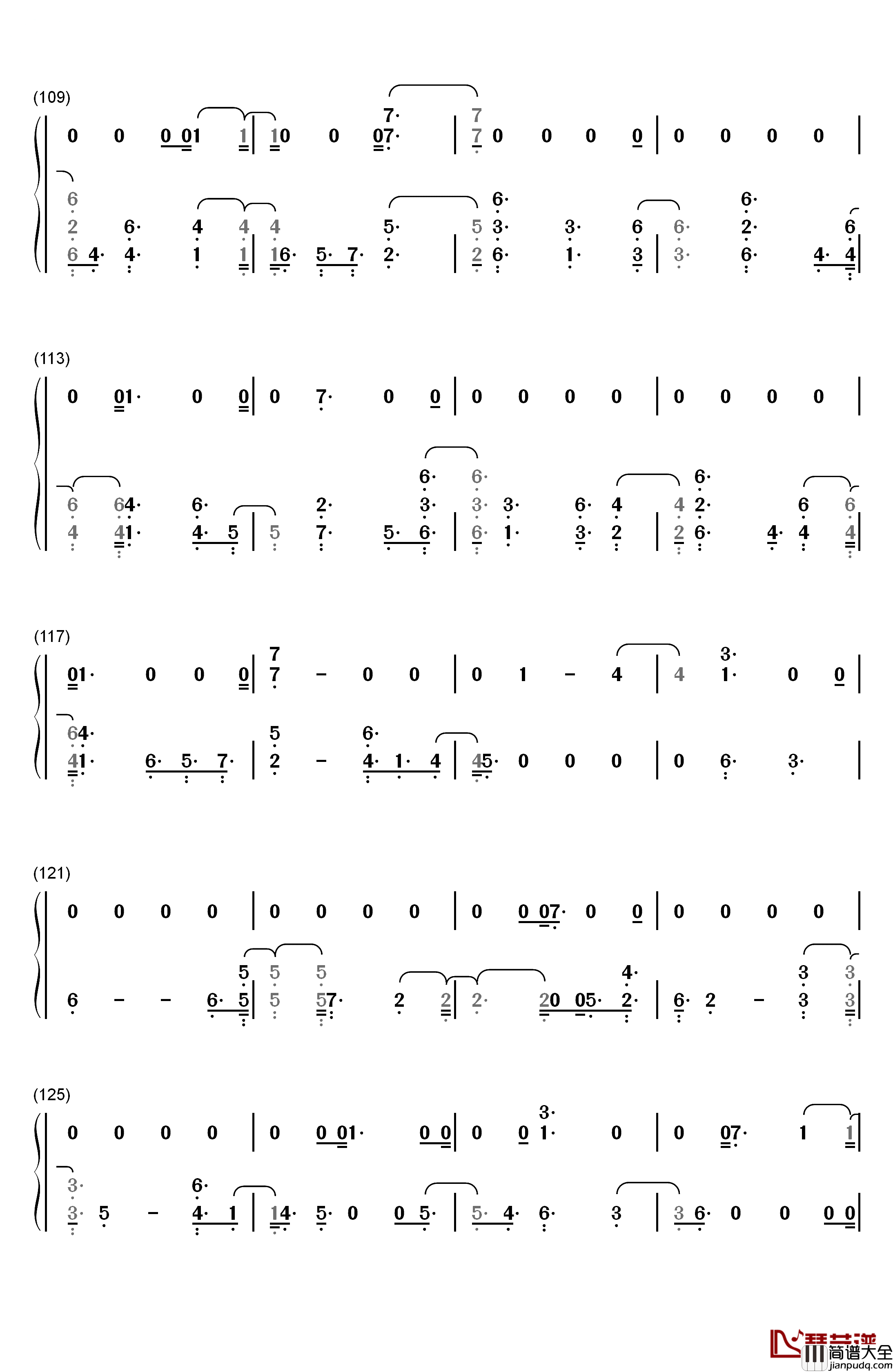 Is_Your_Love_Enough钢琴简谱_数字双手_Little_Mix