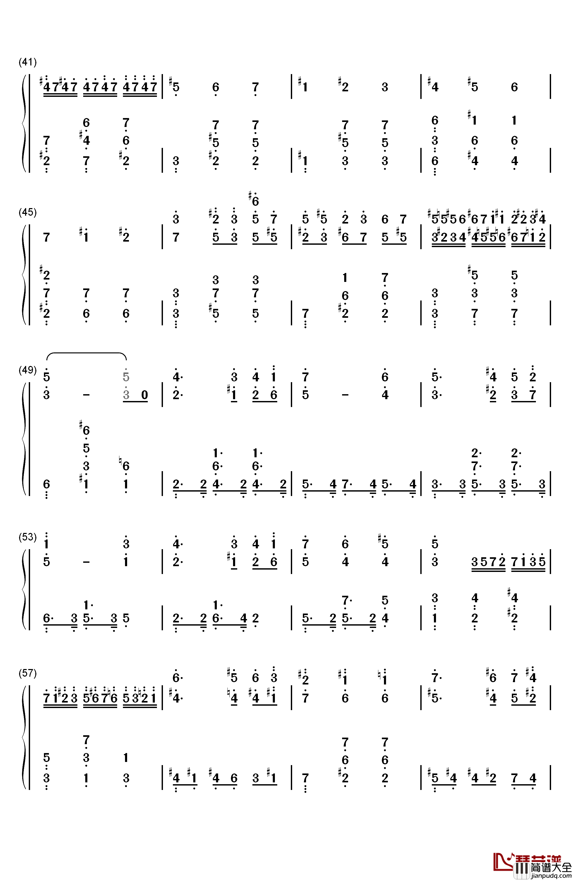 Magic_Waltz钢琴简谱_数字双手_Amedeo_Tommasi