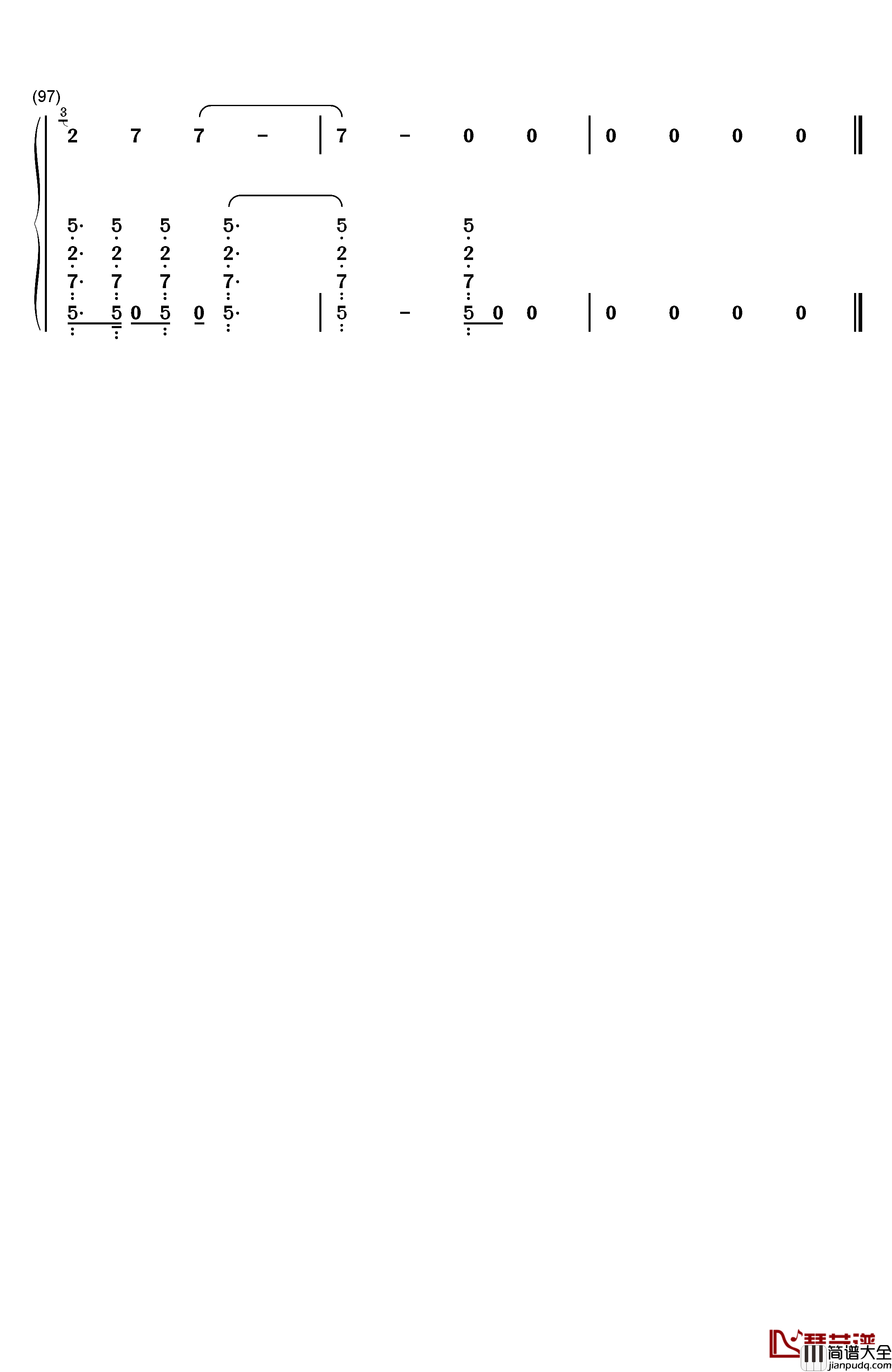 Toothbrush钢琴简谱_数字双手_DNCE