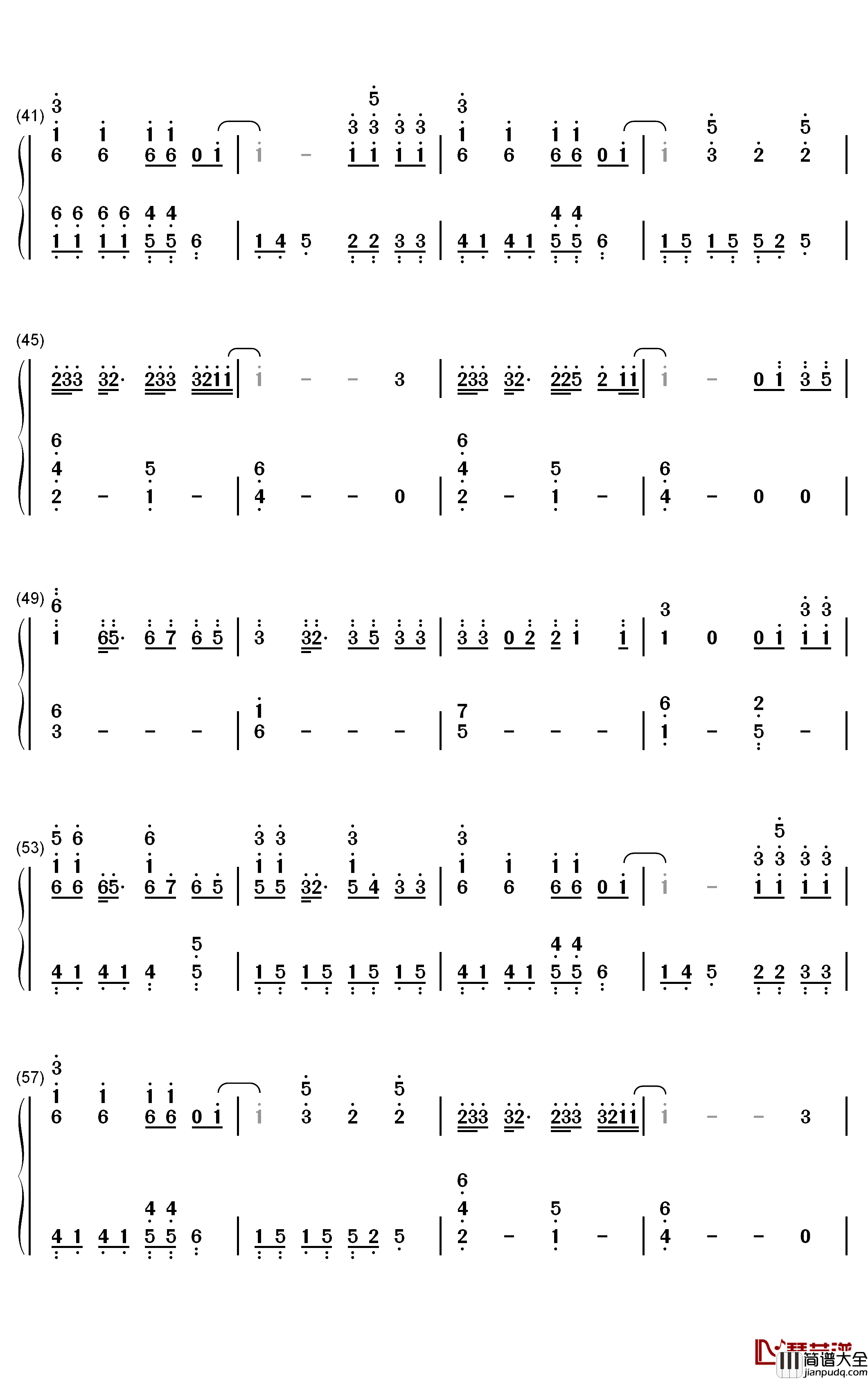 Dancing_with_Your_Ghost钢琴简谱_数字双手_Sasha_Sloan