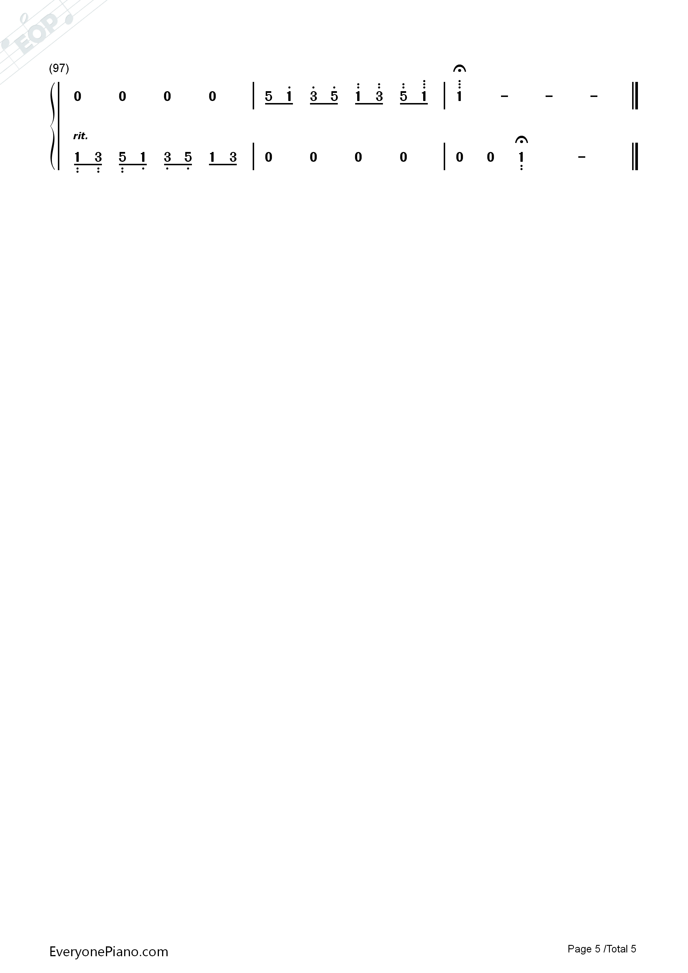 A_Thousand_Years钢琴简谱_Christina_Perri演唱