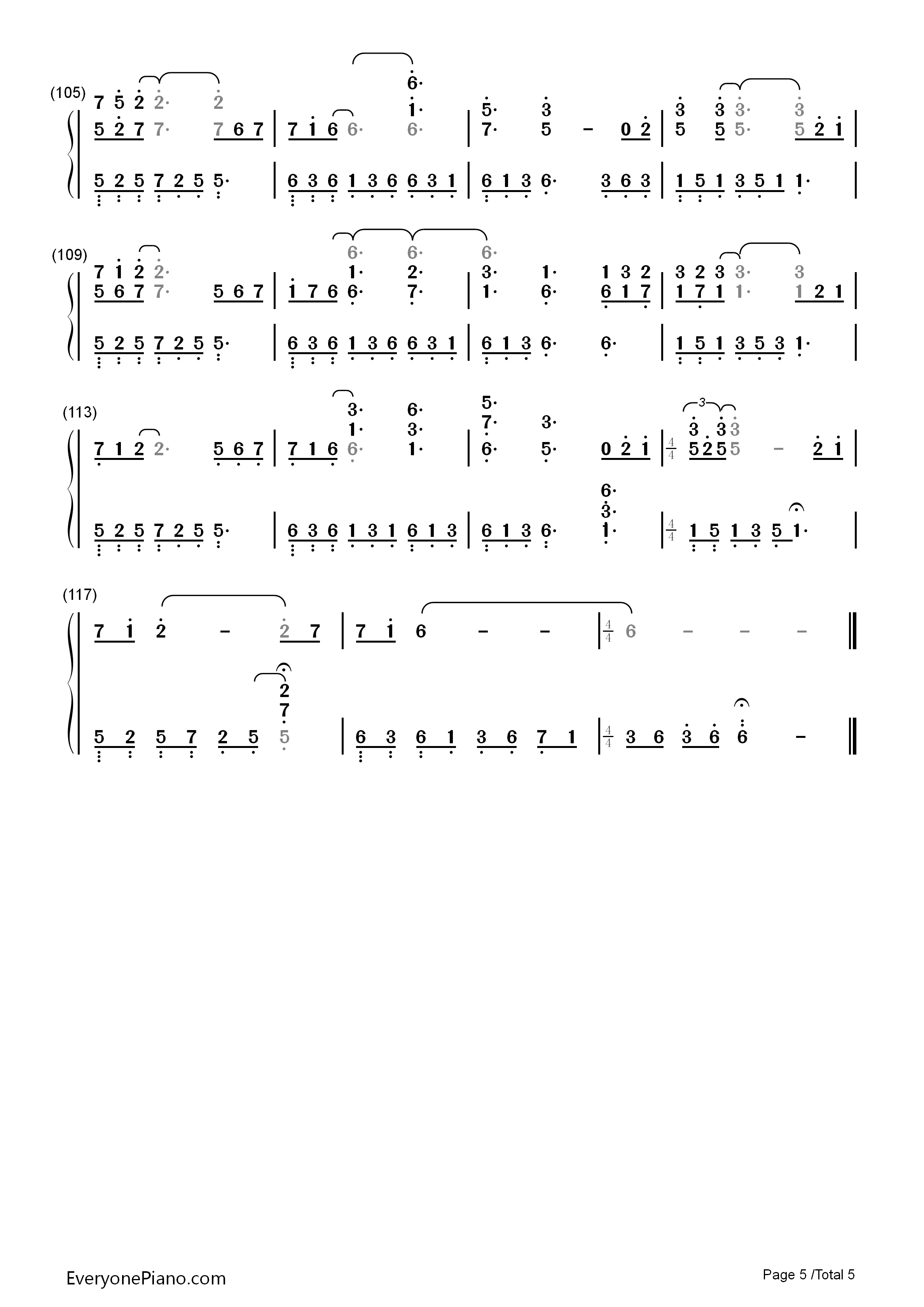 Felitsa(费丽萨)钢琴简谱_雅尼演唱