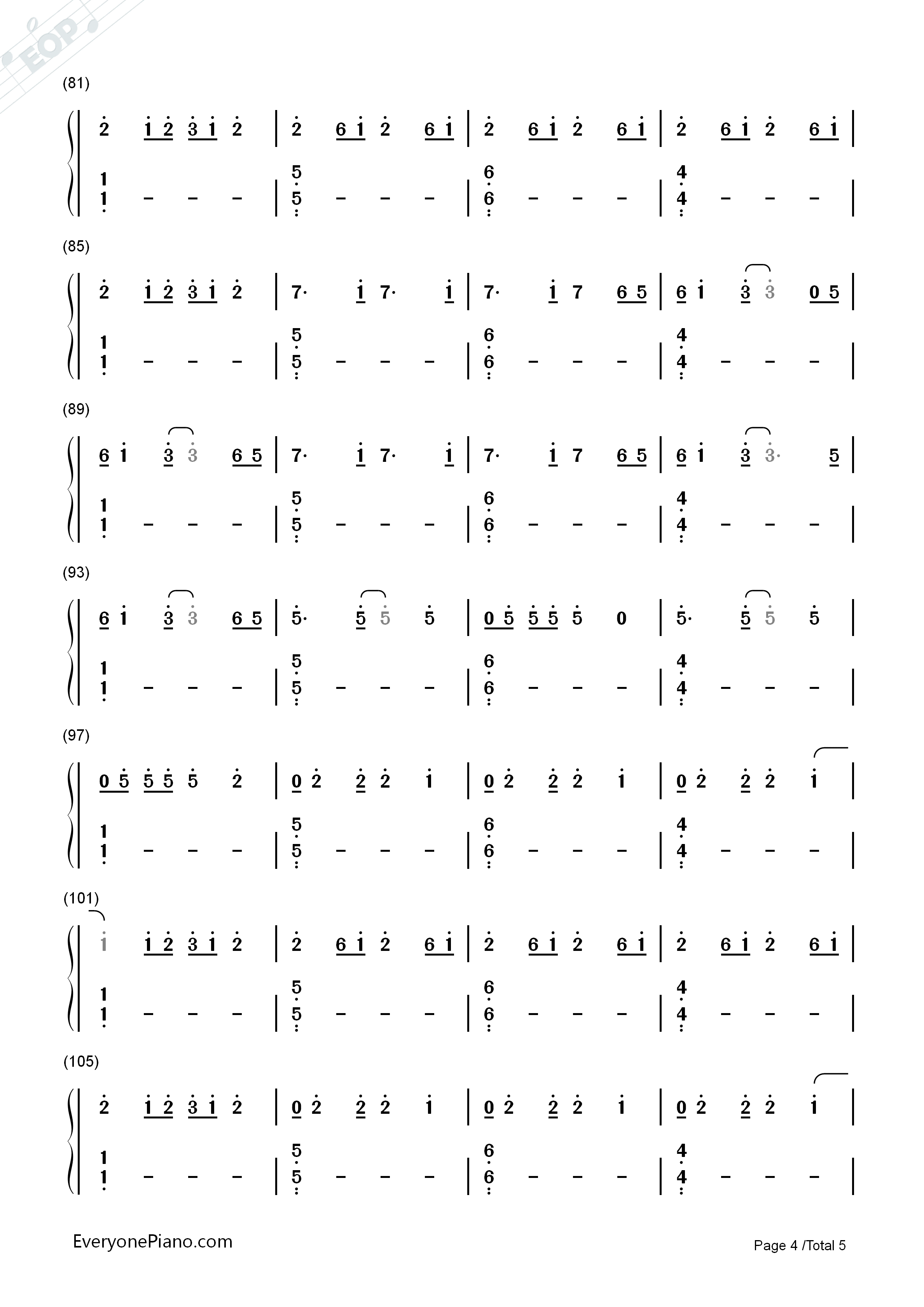 Find_Me钢琴简谱_SIGMA_Birdy演唱