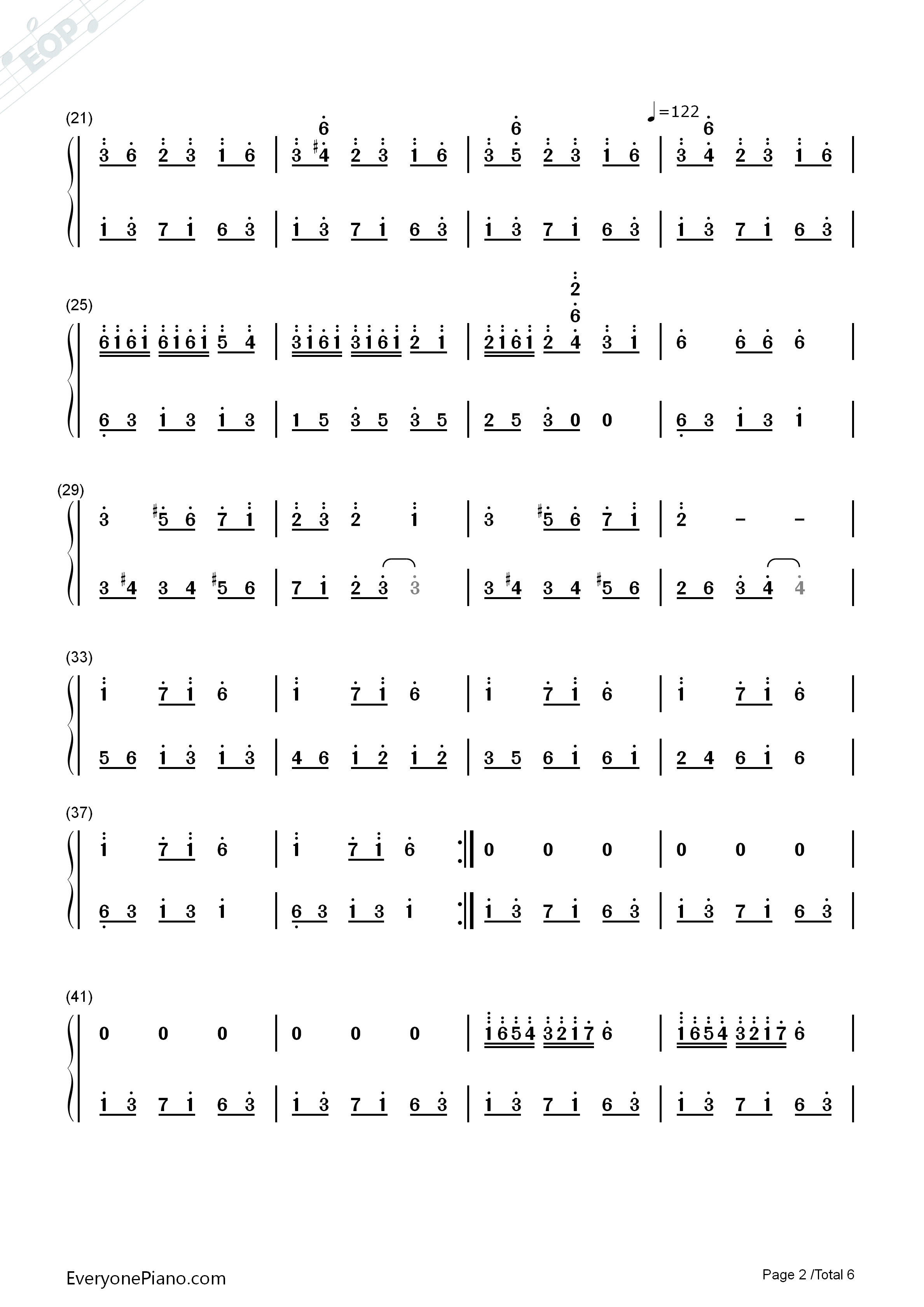 Carol_Of_The_Bells(钟声颂歌)钢琴简谱_Mykola_Leontovych演唱