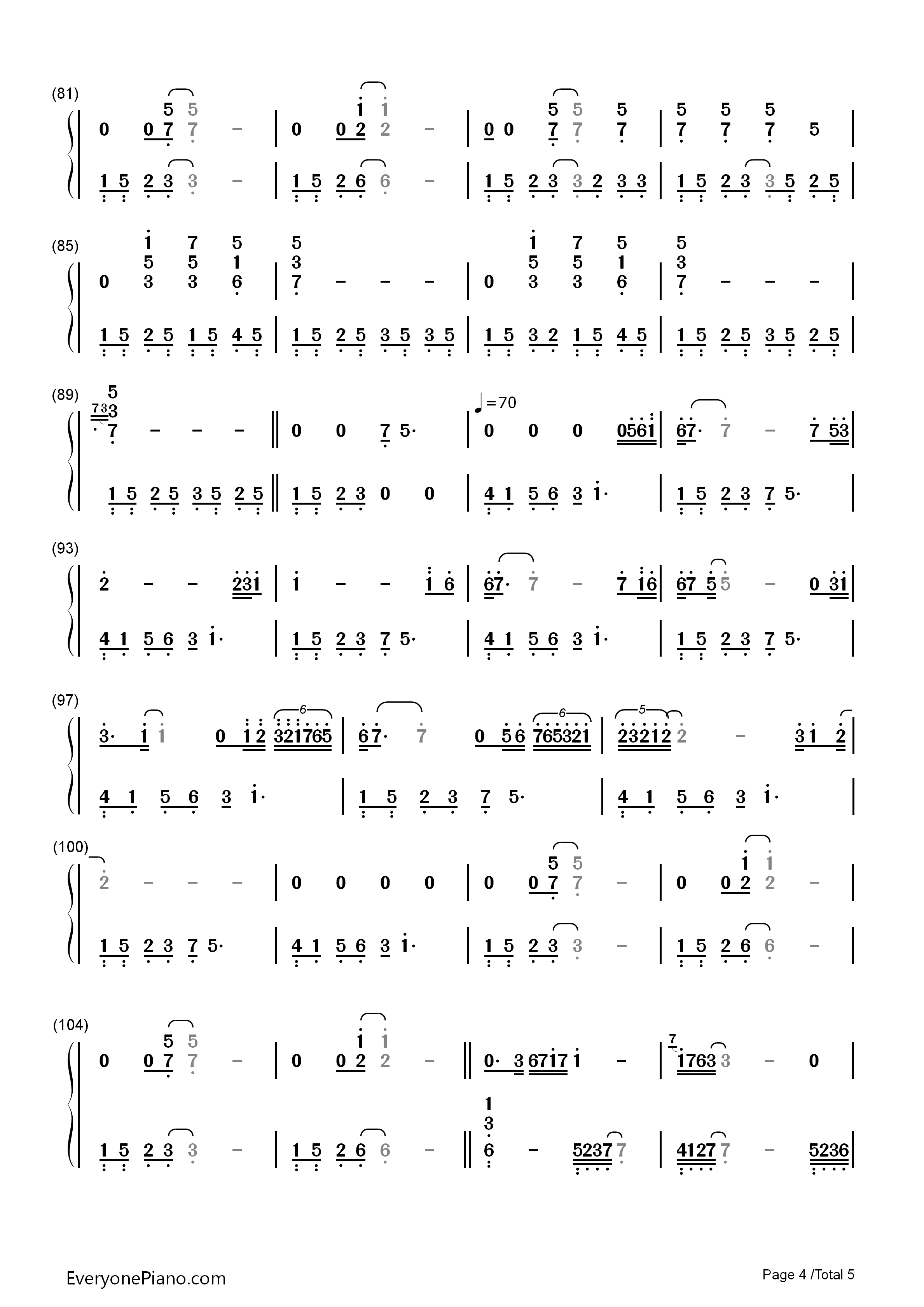 Longing_&_Love钢琴简谱_George_Winston__乔治温斯顿演唱