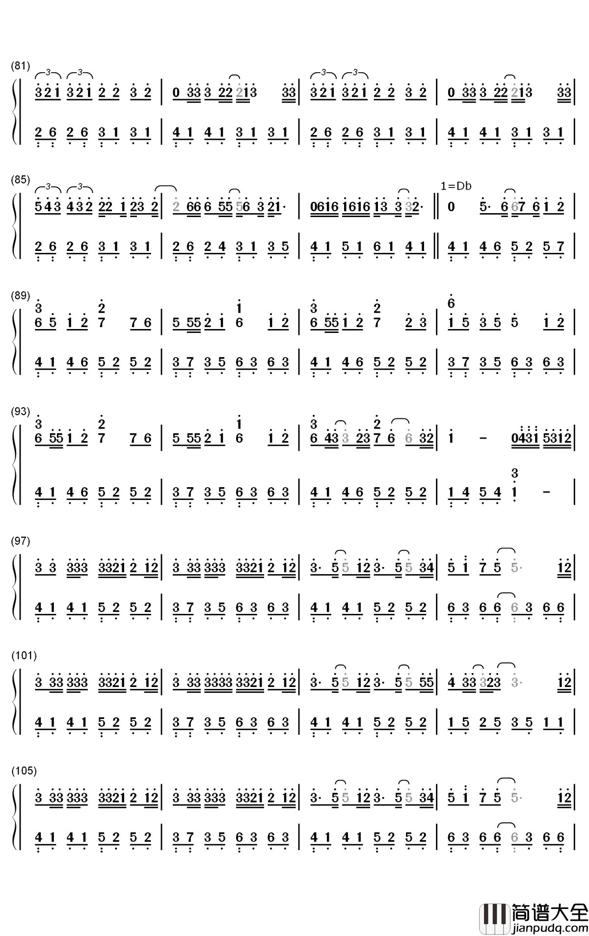 把回忆拼好给你钢琴简谱_数字双手_王贰浪