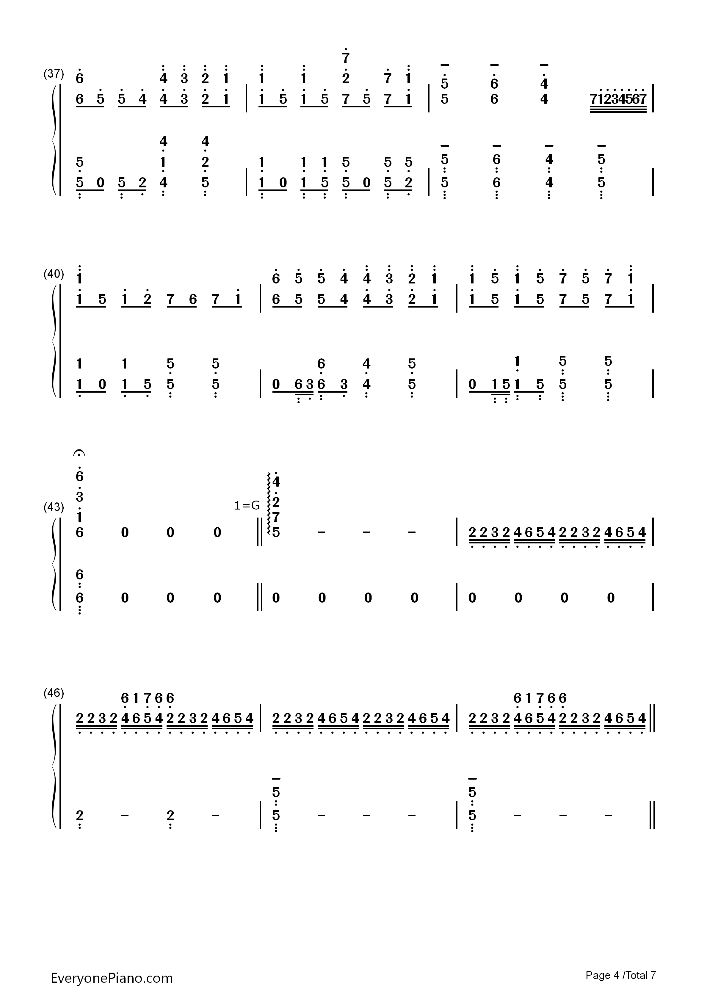 See_You_Tomorrow钢琴简谱_John_Powell演唱