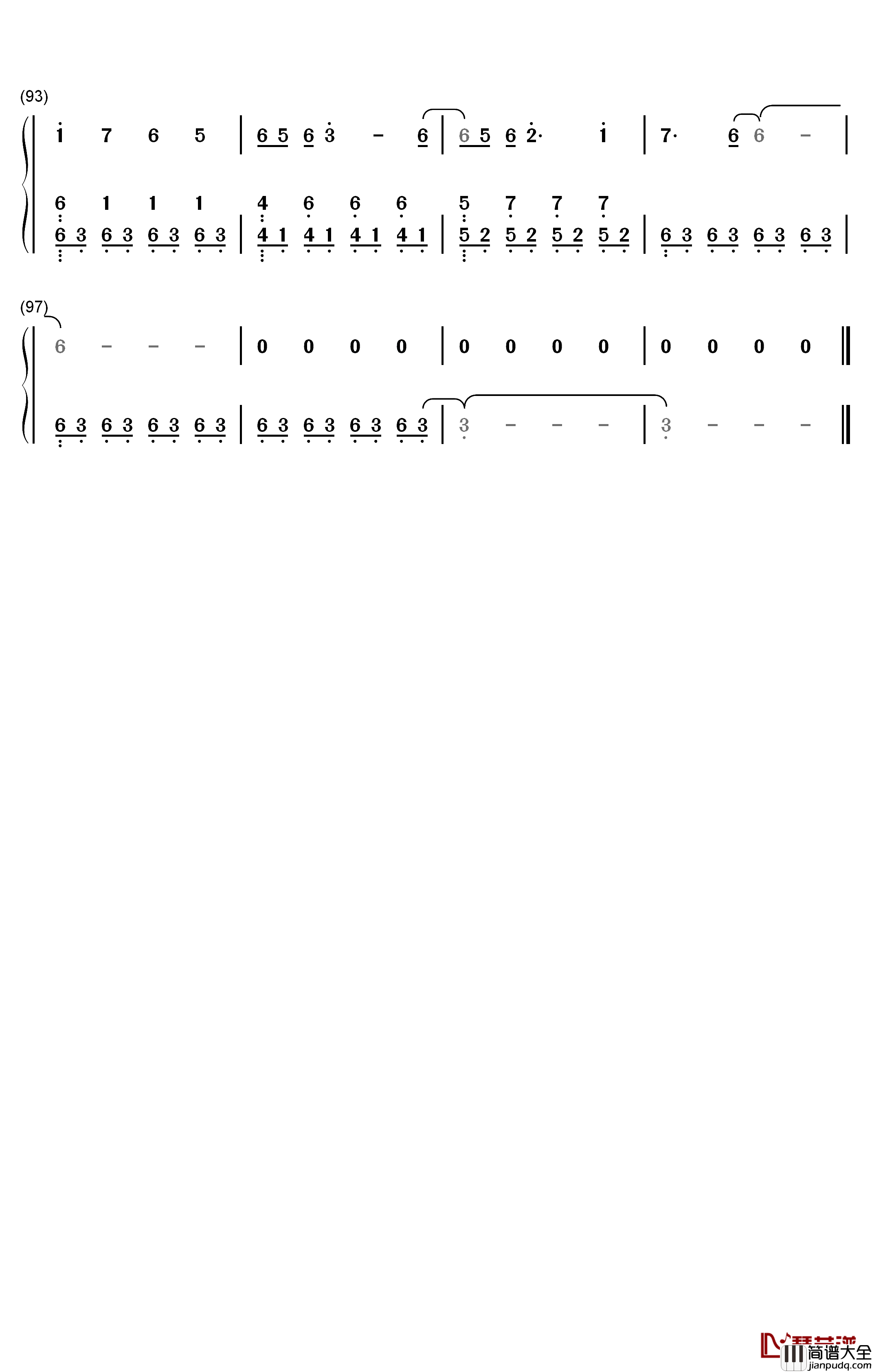 Illusionary_Daytime钢琴简谱_数字双手_Shirfine