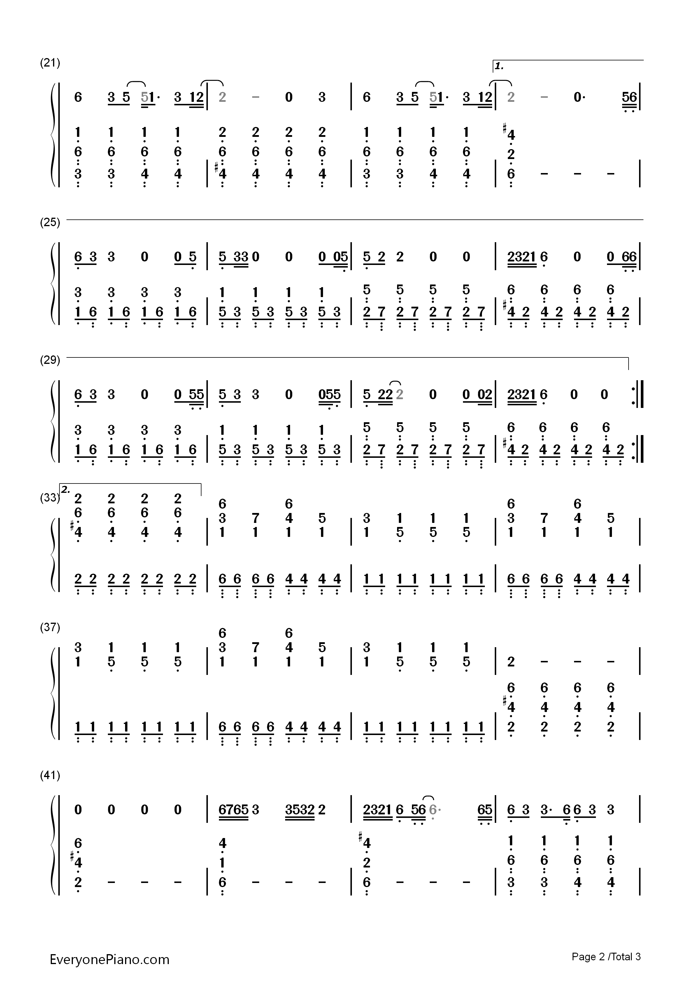 Hands_of_Love钢琴简谱_Miley_Cyrus演唱