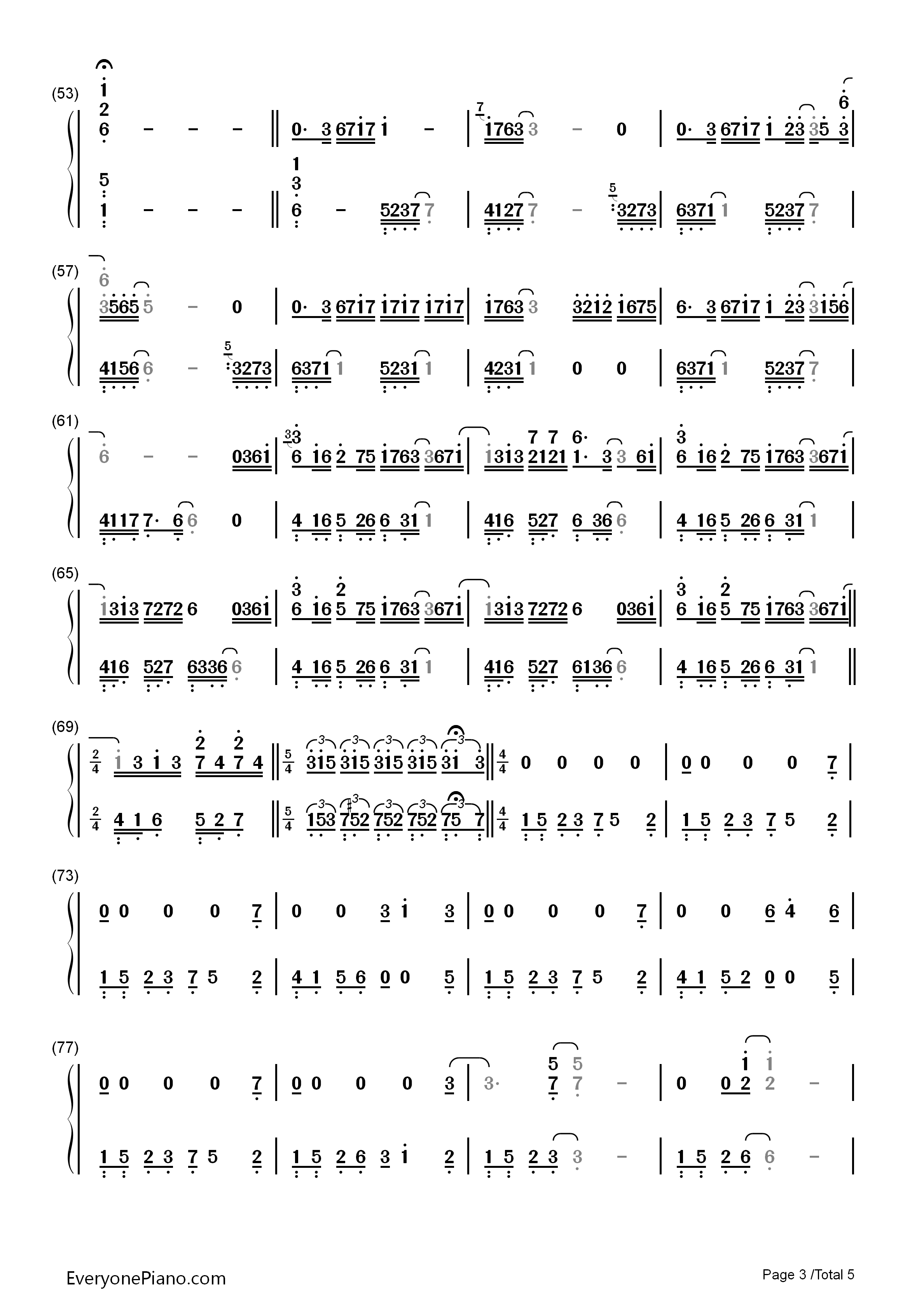 Longing_&_Love钢琴简谱_George_Winston__乔治温斯顿演唱