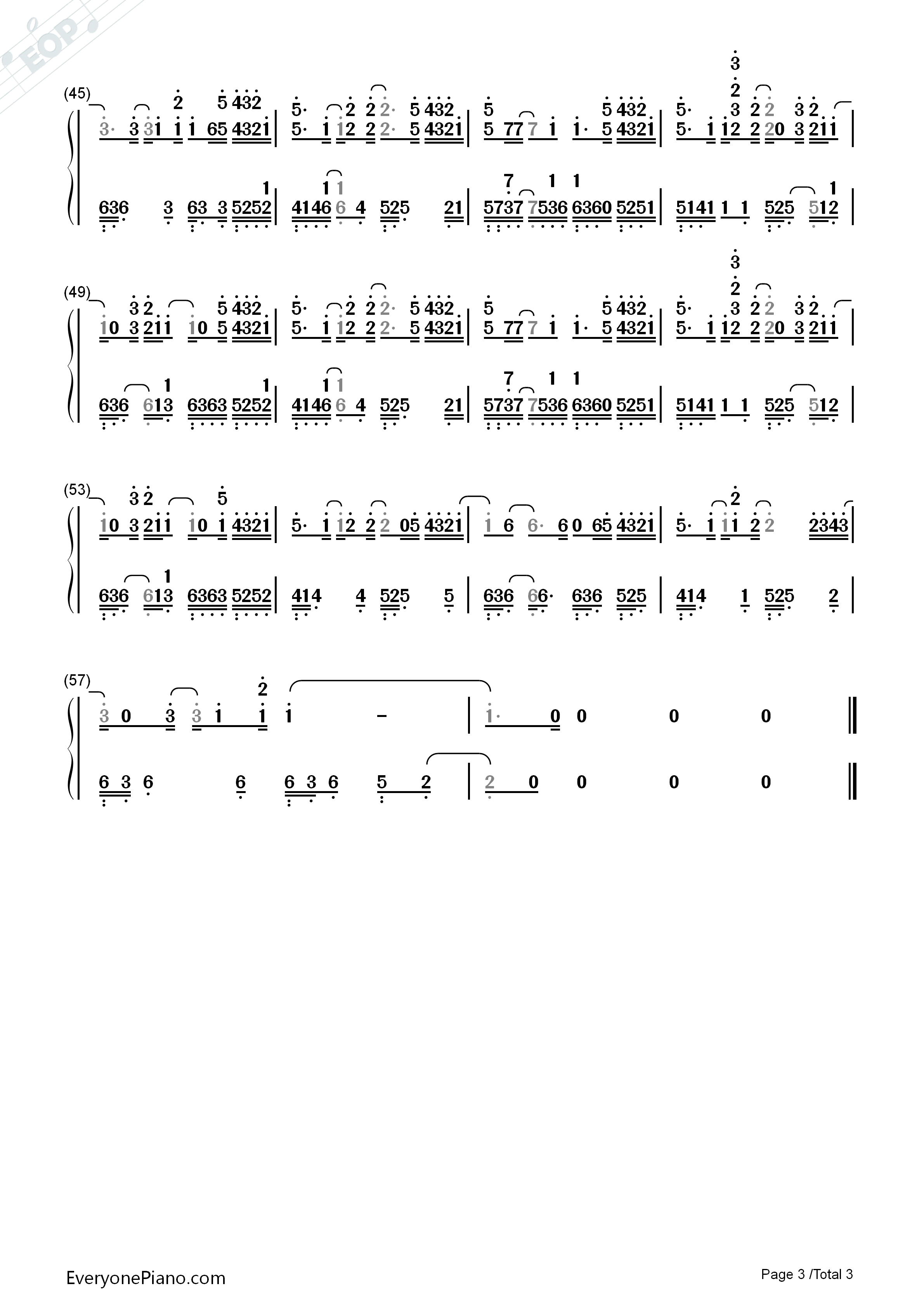 I_Wanted_You钢琴简谱_Ina_Wroldsen演唱