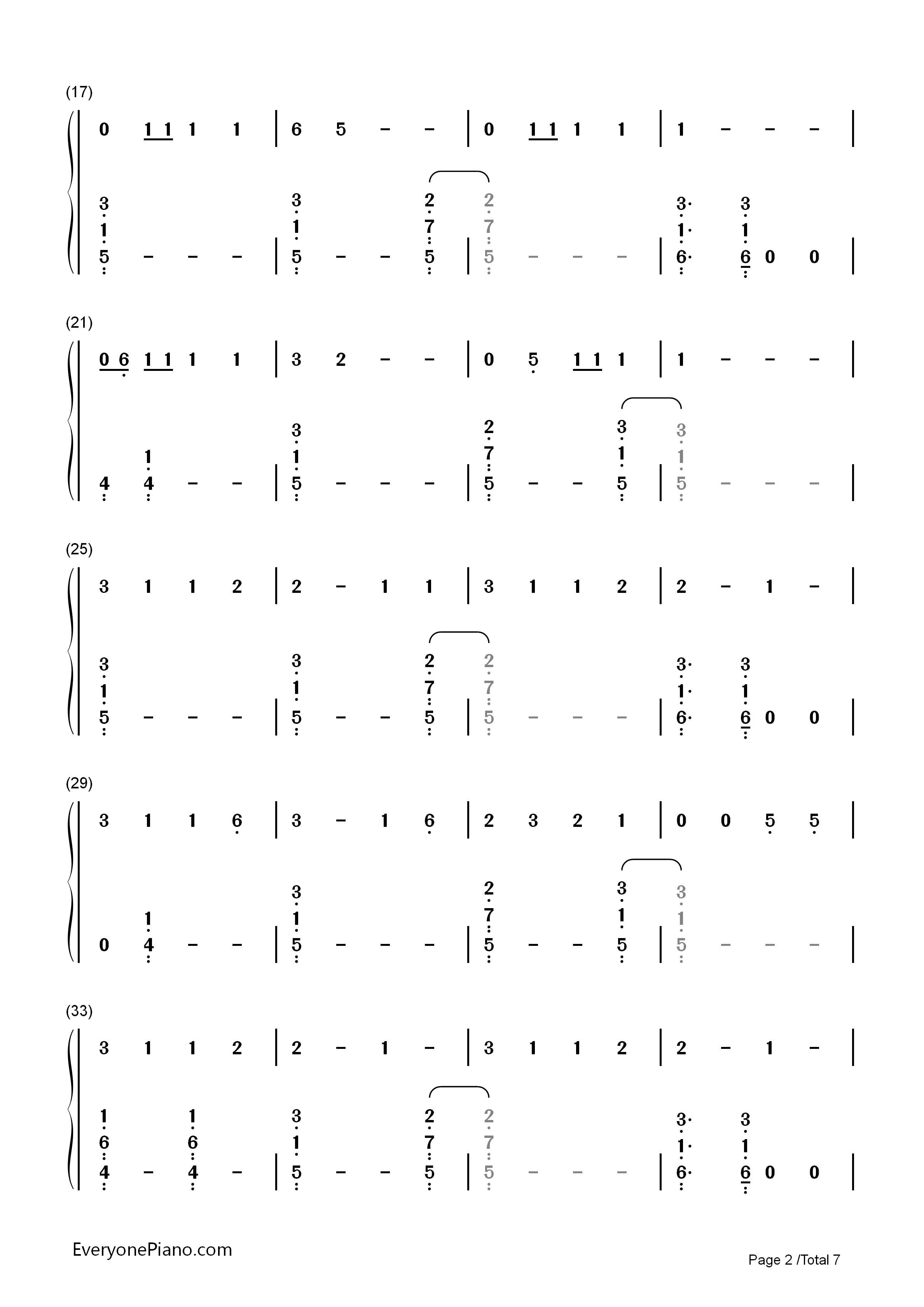 Body_Like_a_Back_Road钢琴简谱_Sam_Hunt演唱